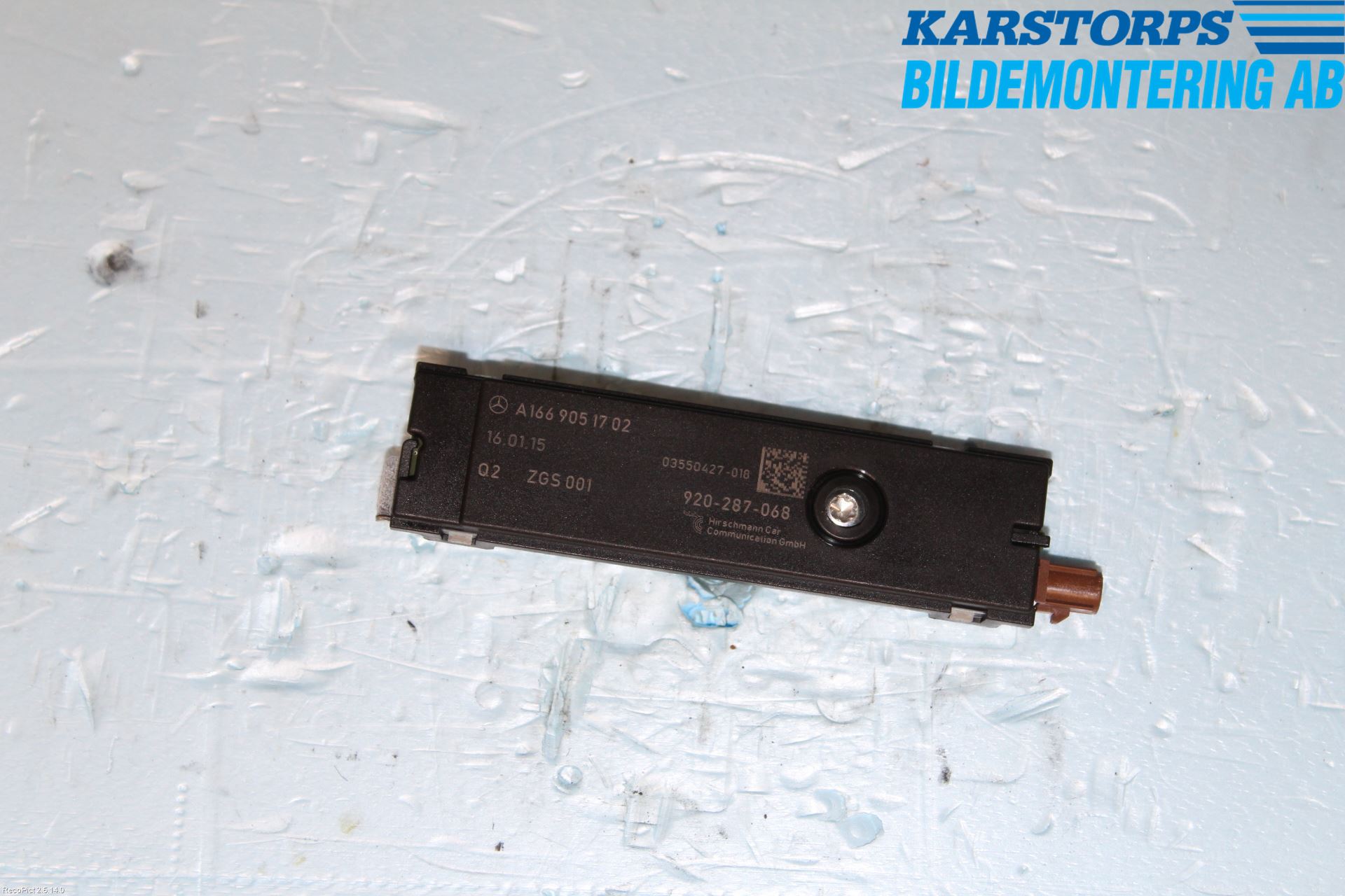 Mercedes-Benz MB GL/GLS-KLASS (X166) 12-19 Antennförstärkare
