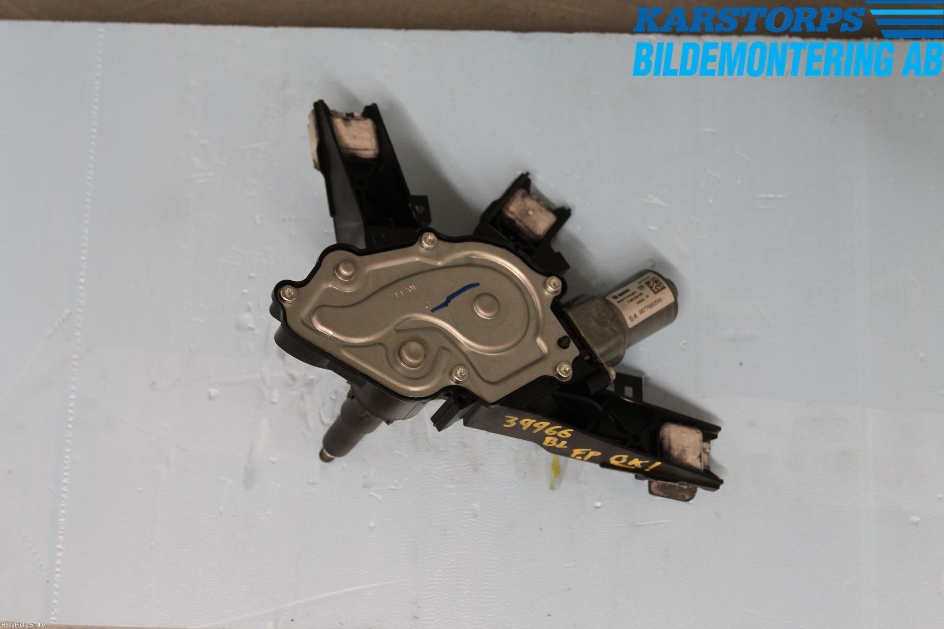 Citroen C4 GRAND PICASSO 14-18 Torkarmotor Baklucka
