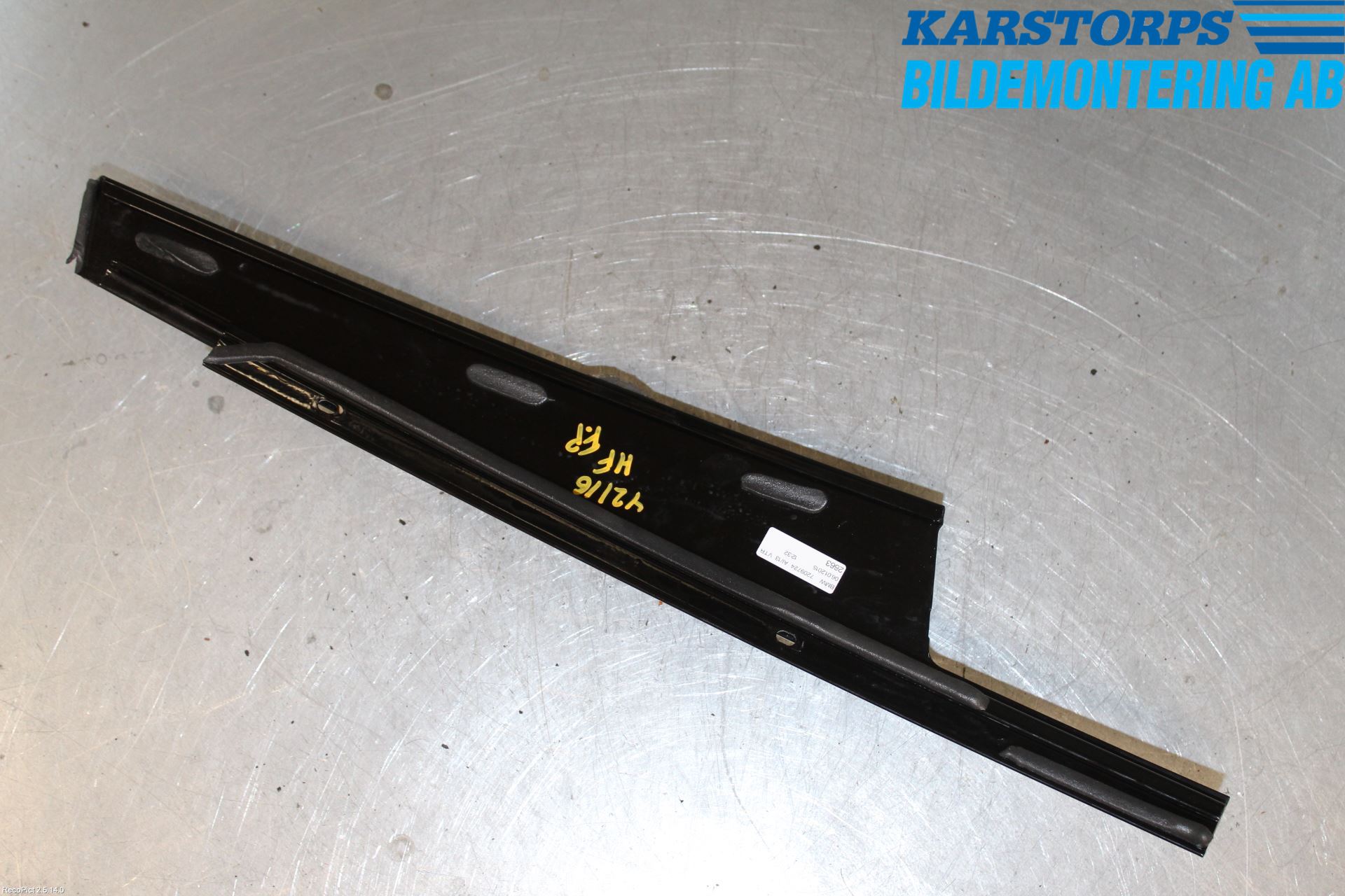 BMW 5 F10/F11/F18 09-17 Dörr Dekorlist Fram Hö