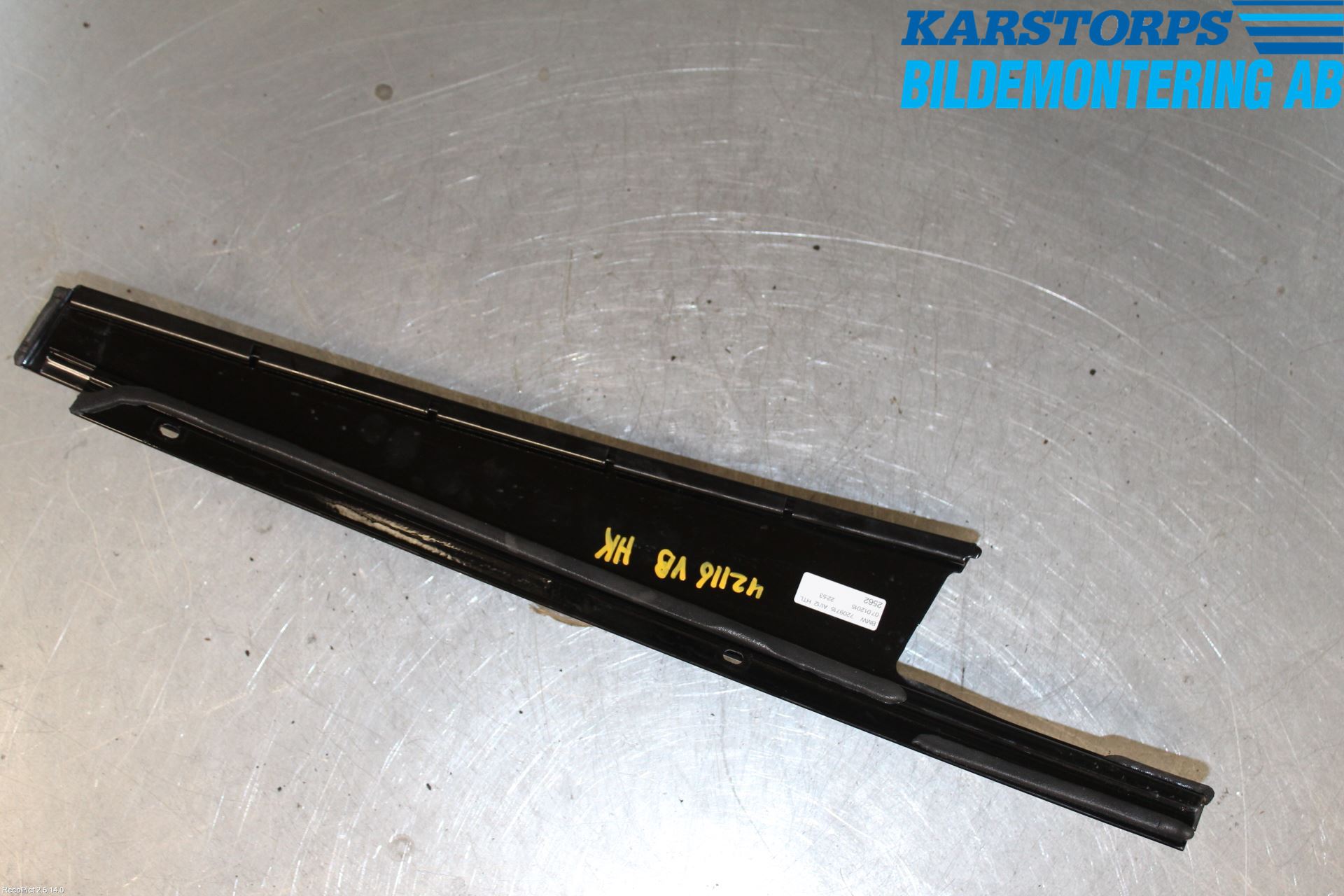 BMW 5 F10/F11/F18 09-17 Dörr Dekorlist Bak Vä