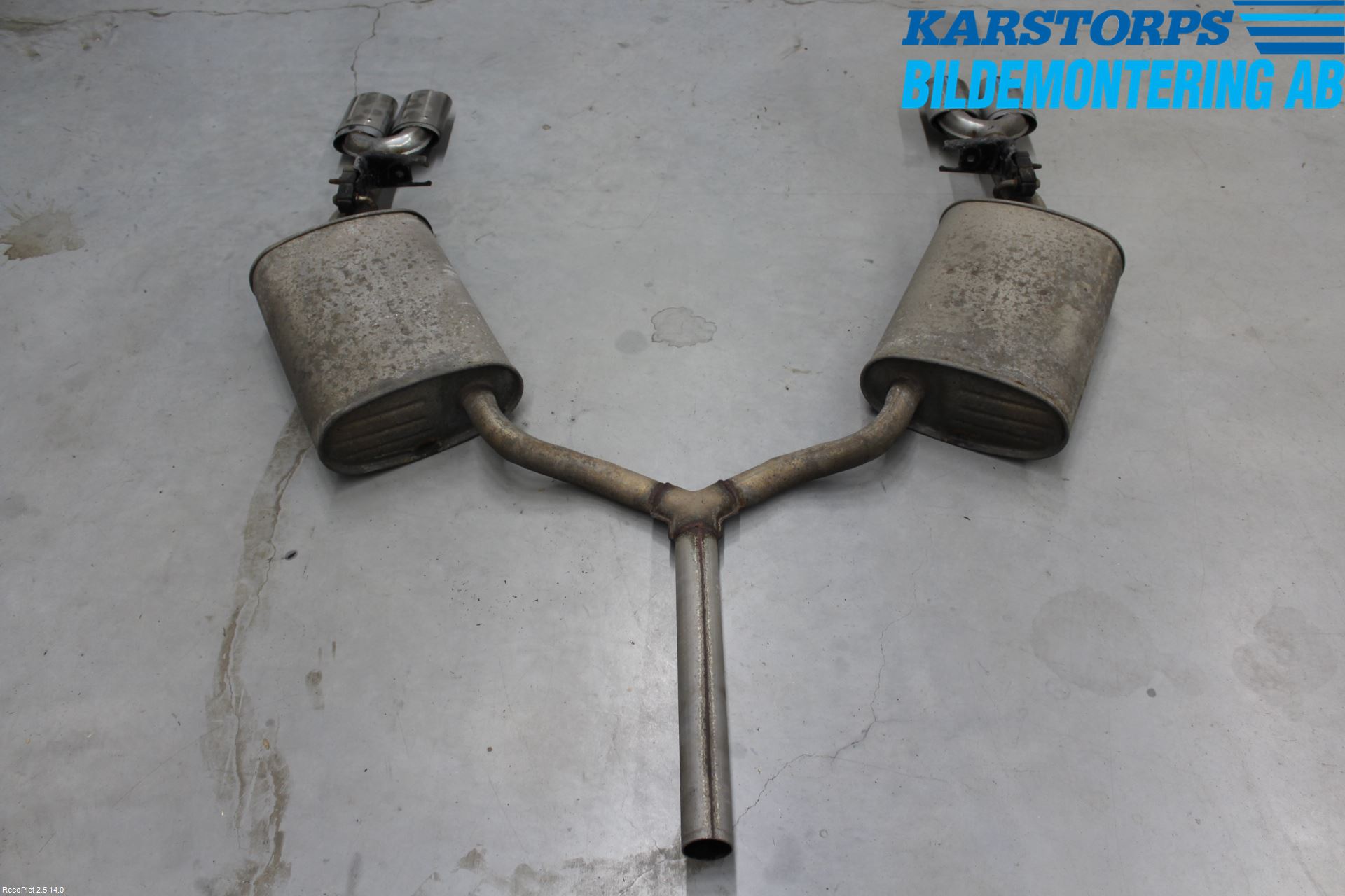 Cadillac DEVILLE Avgas Bakre Dämpare