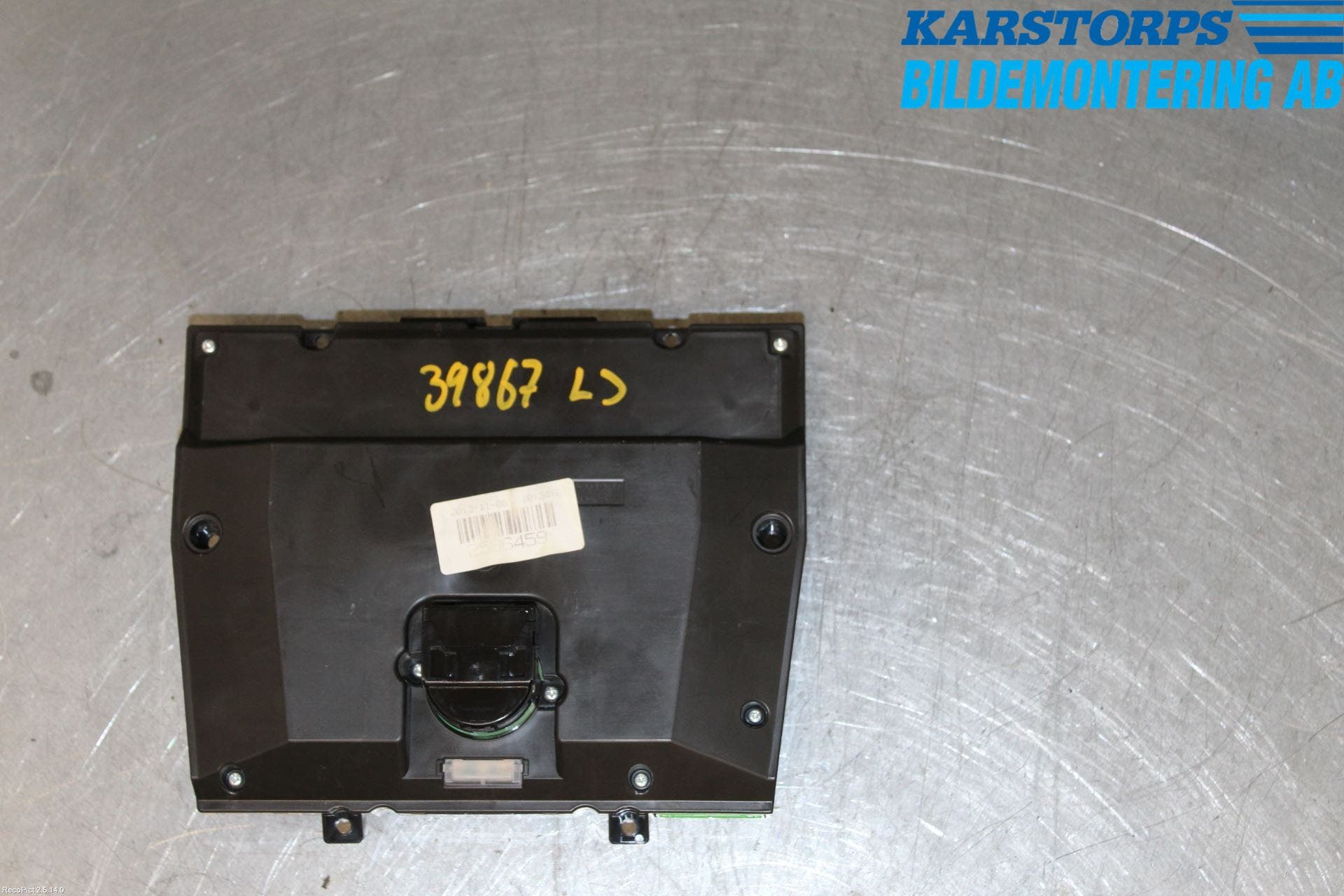 Volvo V60 14-18 Värmereglage