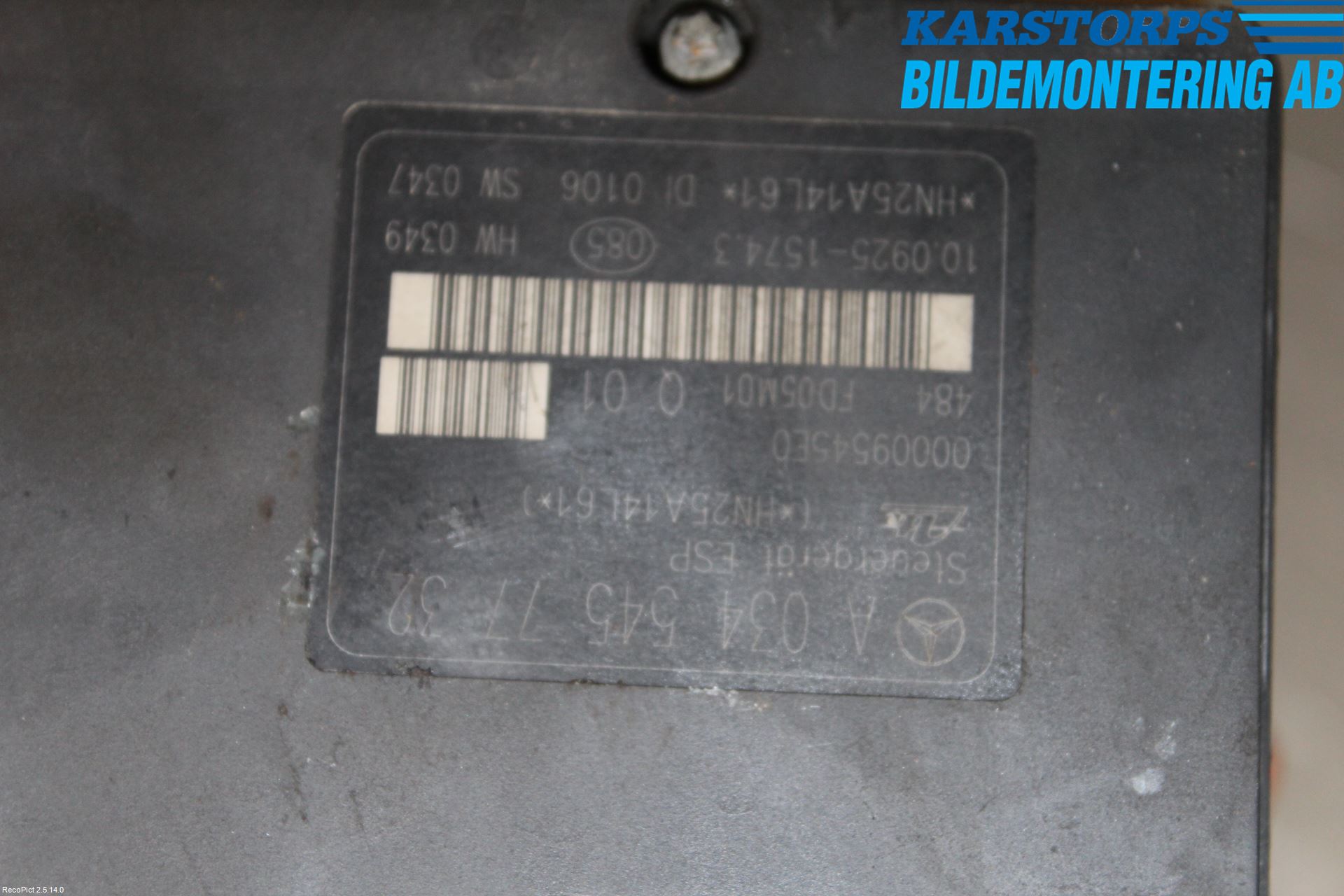 Mercedes-Benz MB C (203) 00-07 Abs Hydraulaggregat