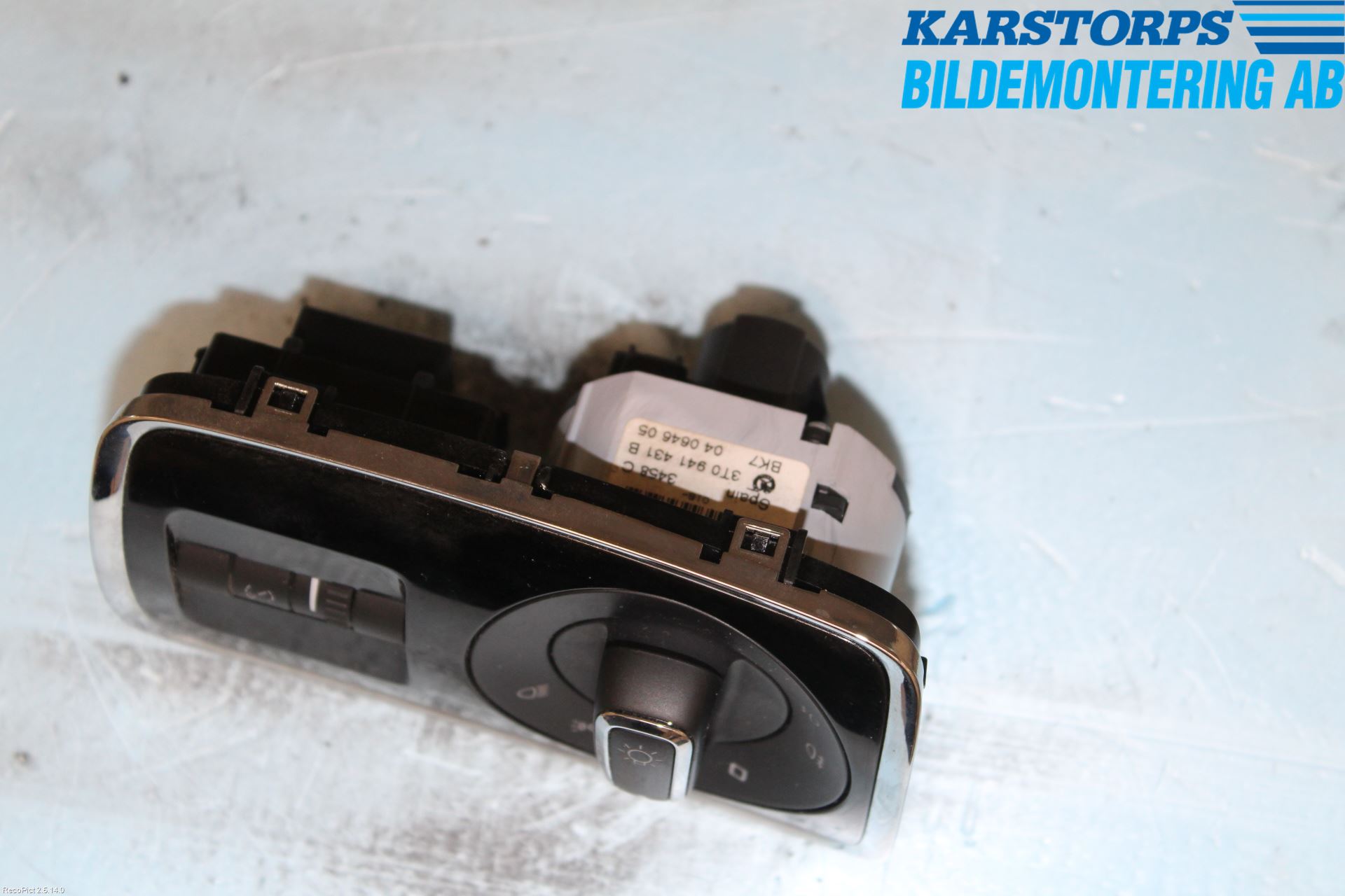 Skoda SUPERB 09-15 Strömställare Ljus