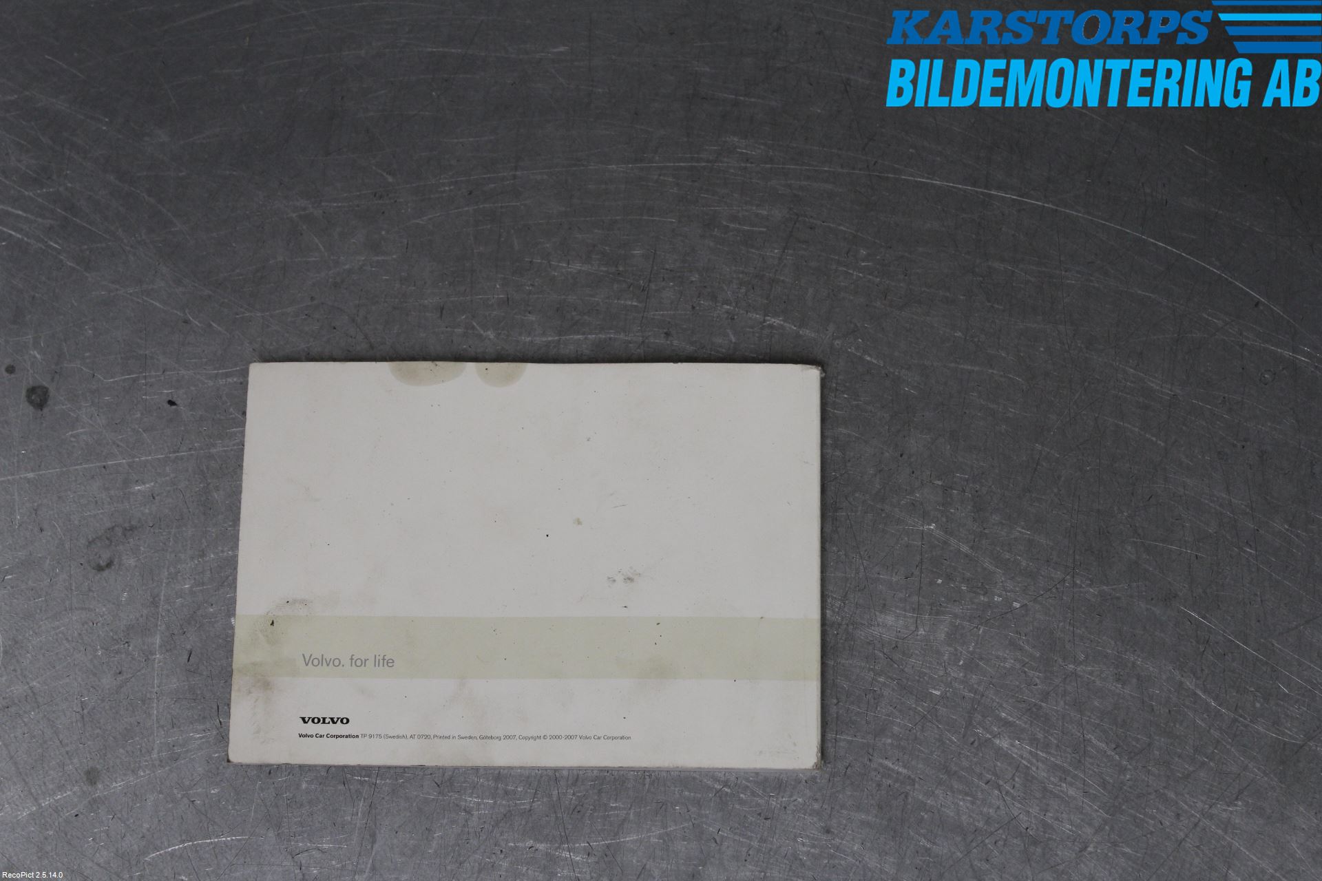 Volvo V50 08-12 Instruktionsbok