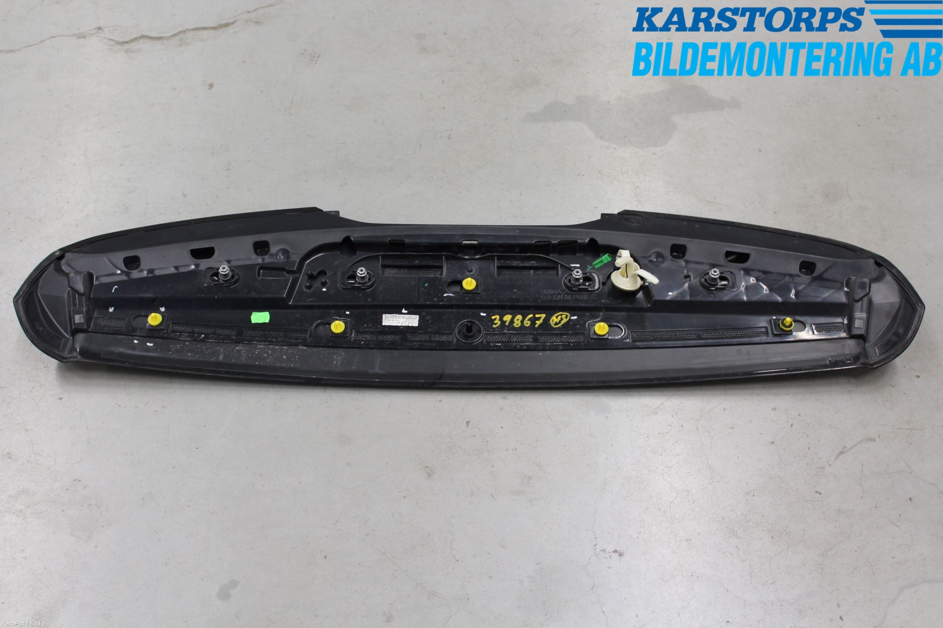 Volvo V60 14-18 Spoiler Baklucka