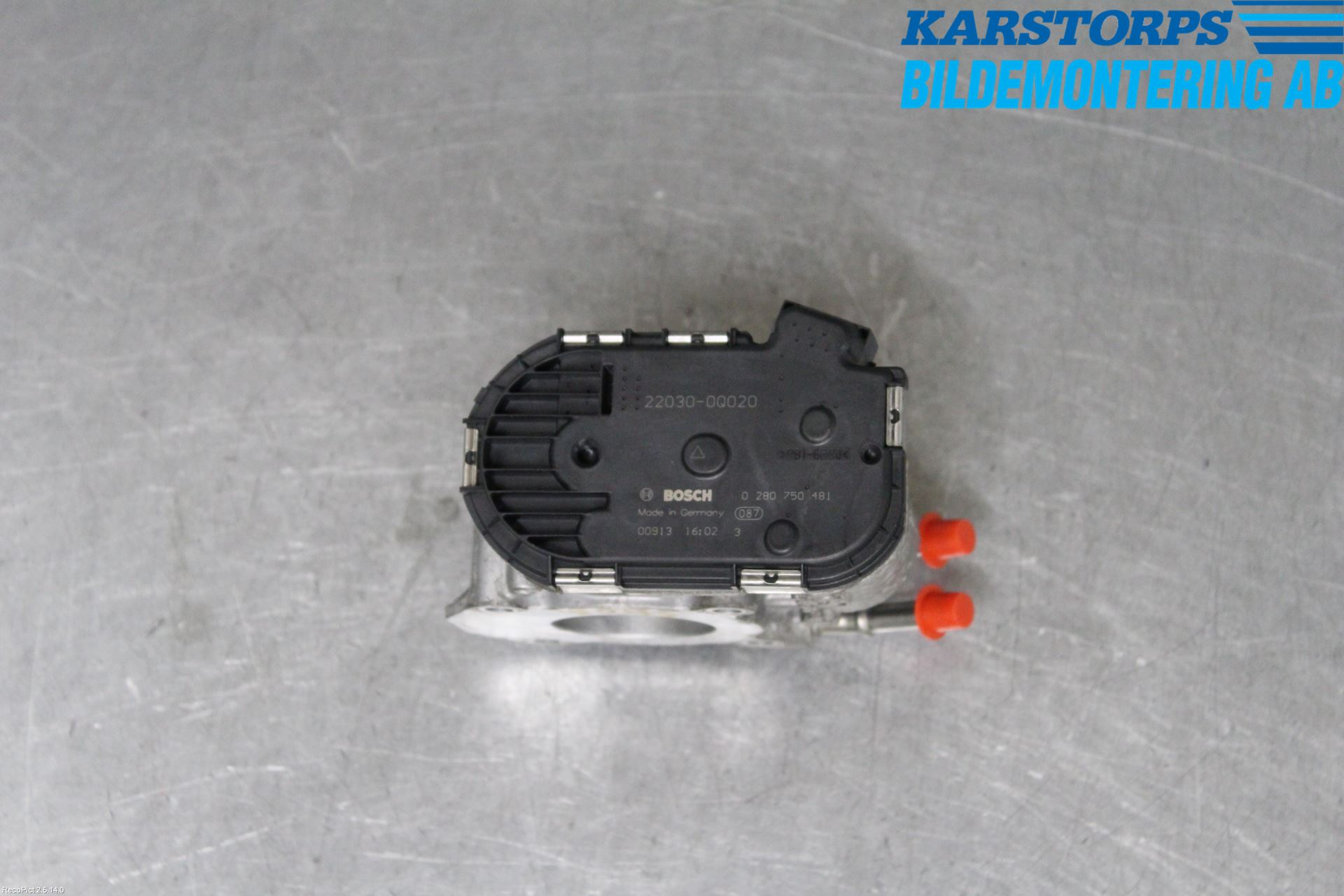 Peugeot 107 Injspjällhus