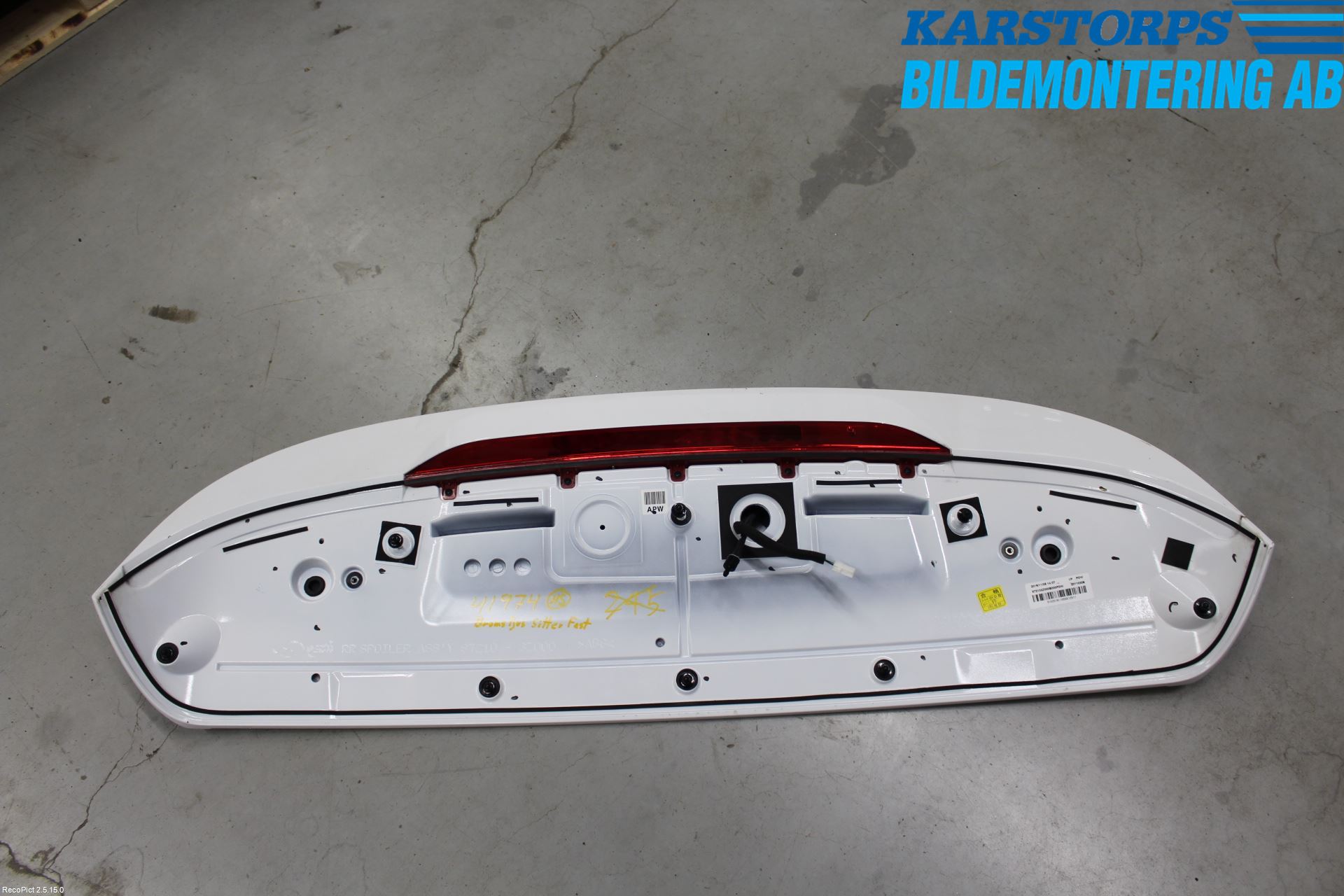 Hyundai i40 16-18 Spoiler Baklucka