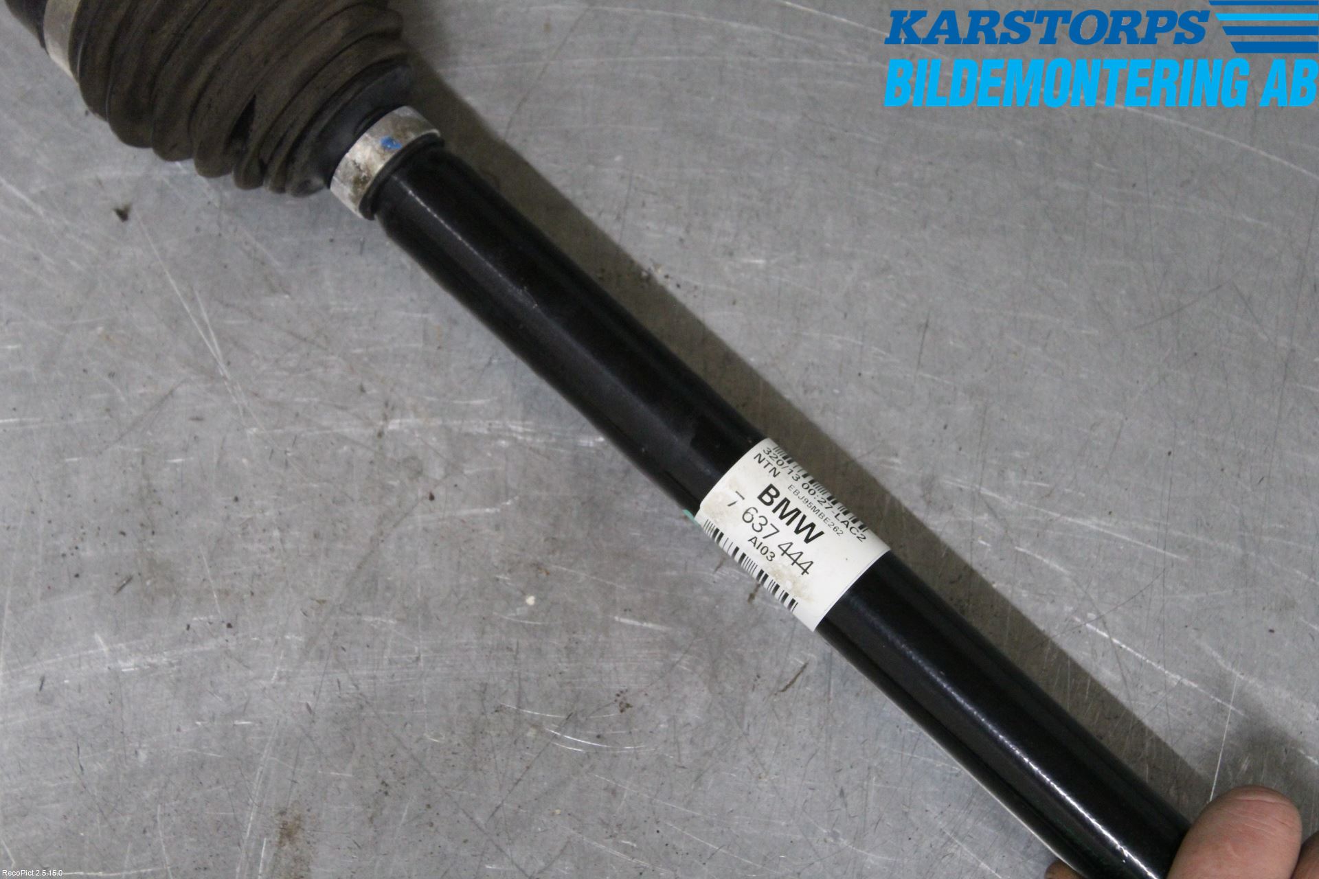 BMW 4 F32/F33/F82/F83 13-20 Drivaxel Bak Höger