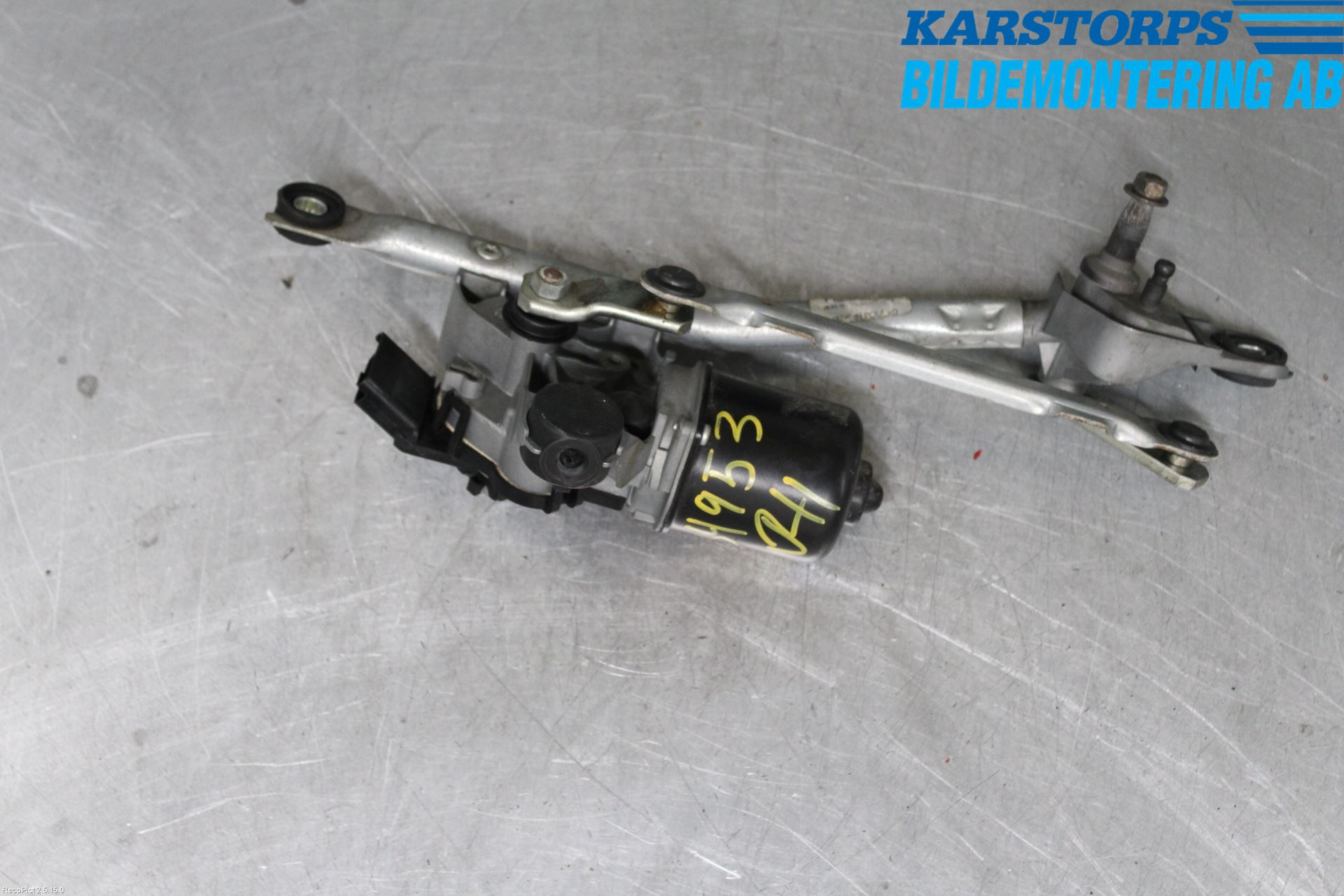 Toyota AYGO 06-14 Torkarmekanism Vindruta