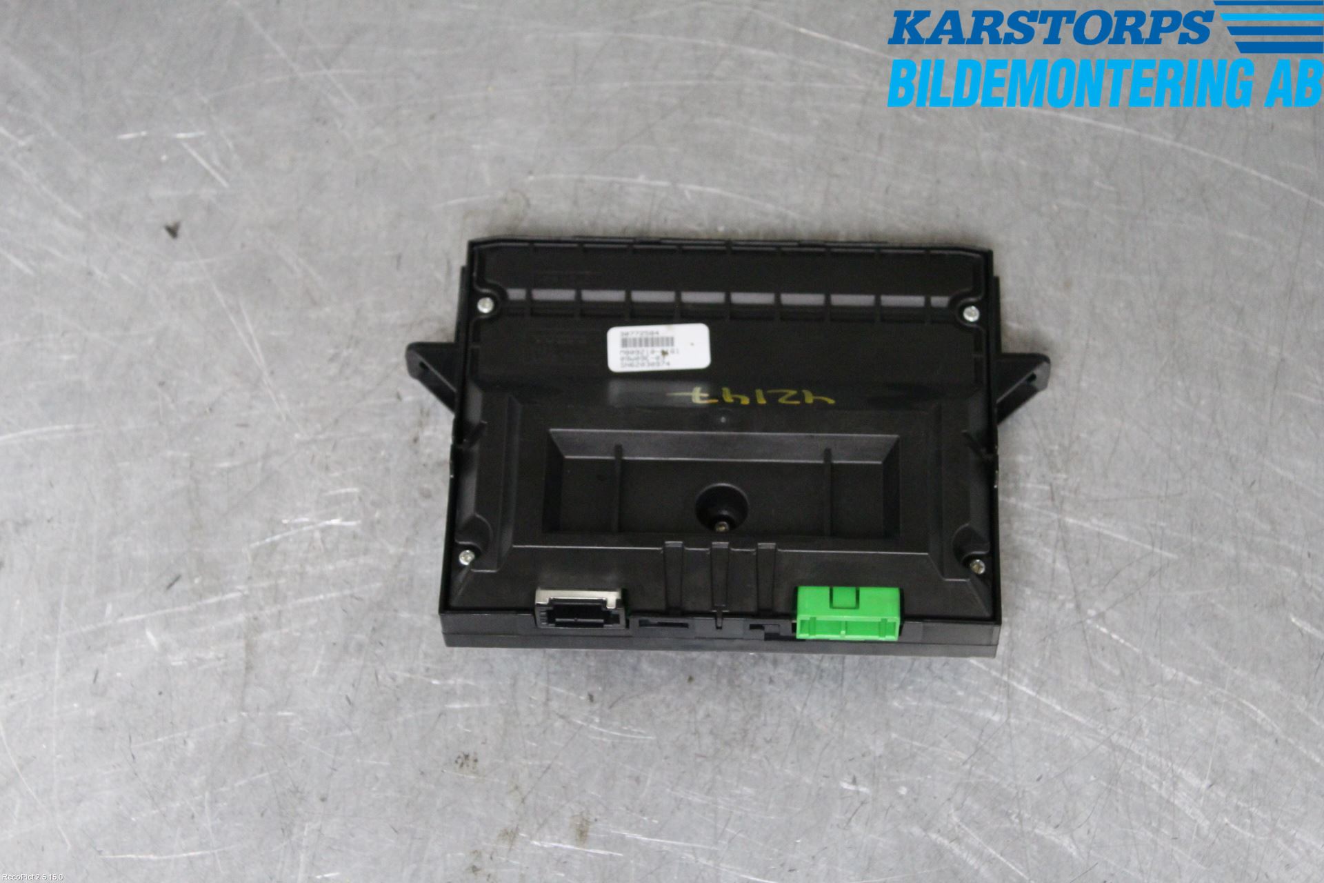 Volvo XC60 09-13 Kontrolldisplay