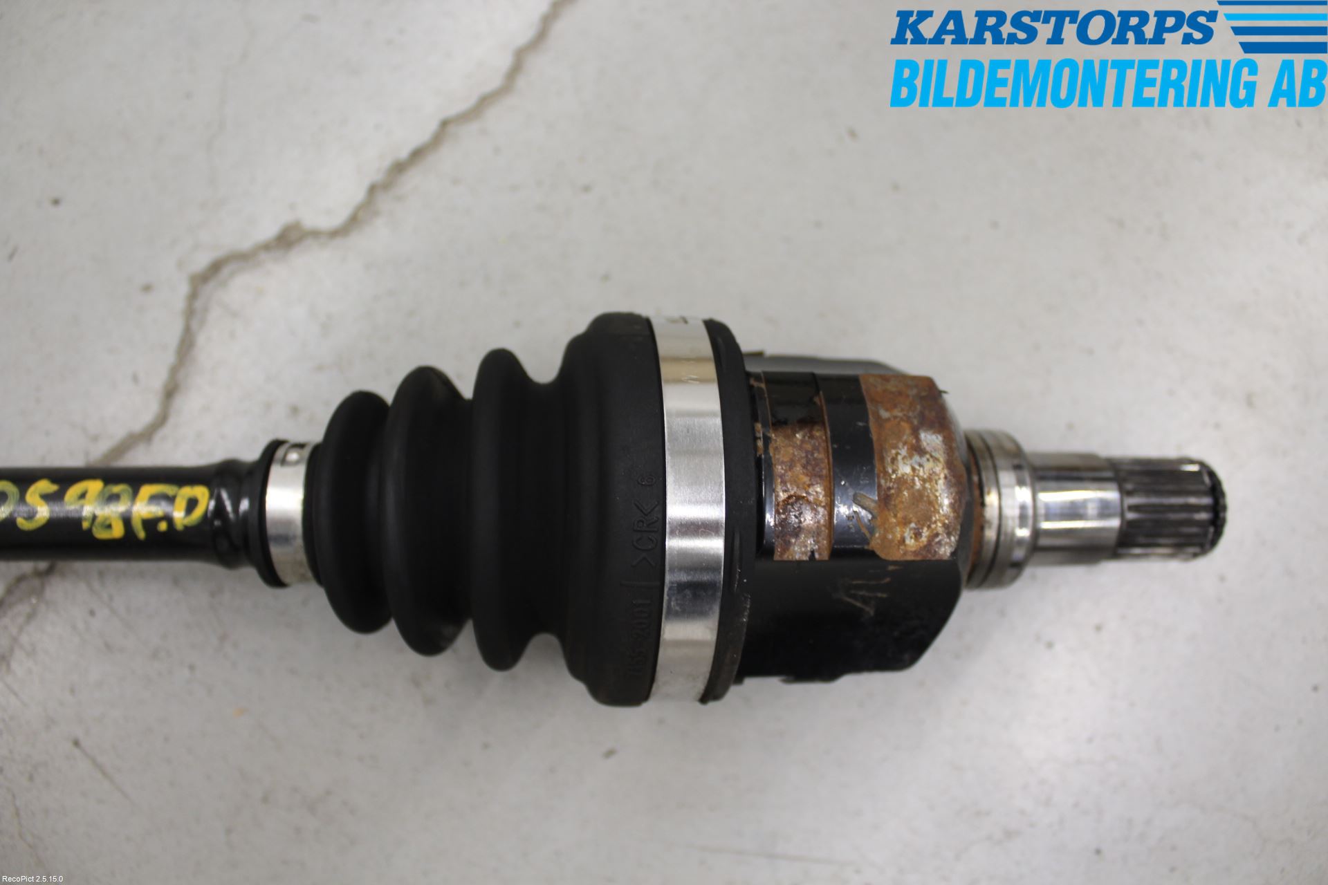 GM CHEVROLET SPARK Drivaxel Fram Vänster