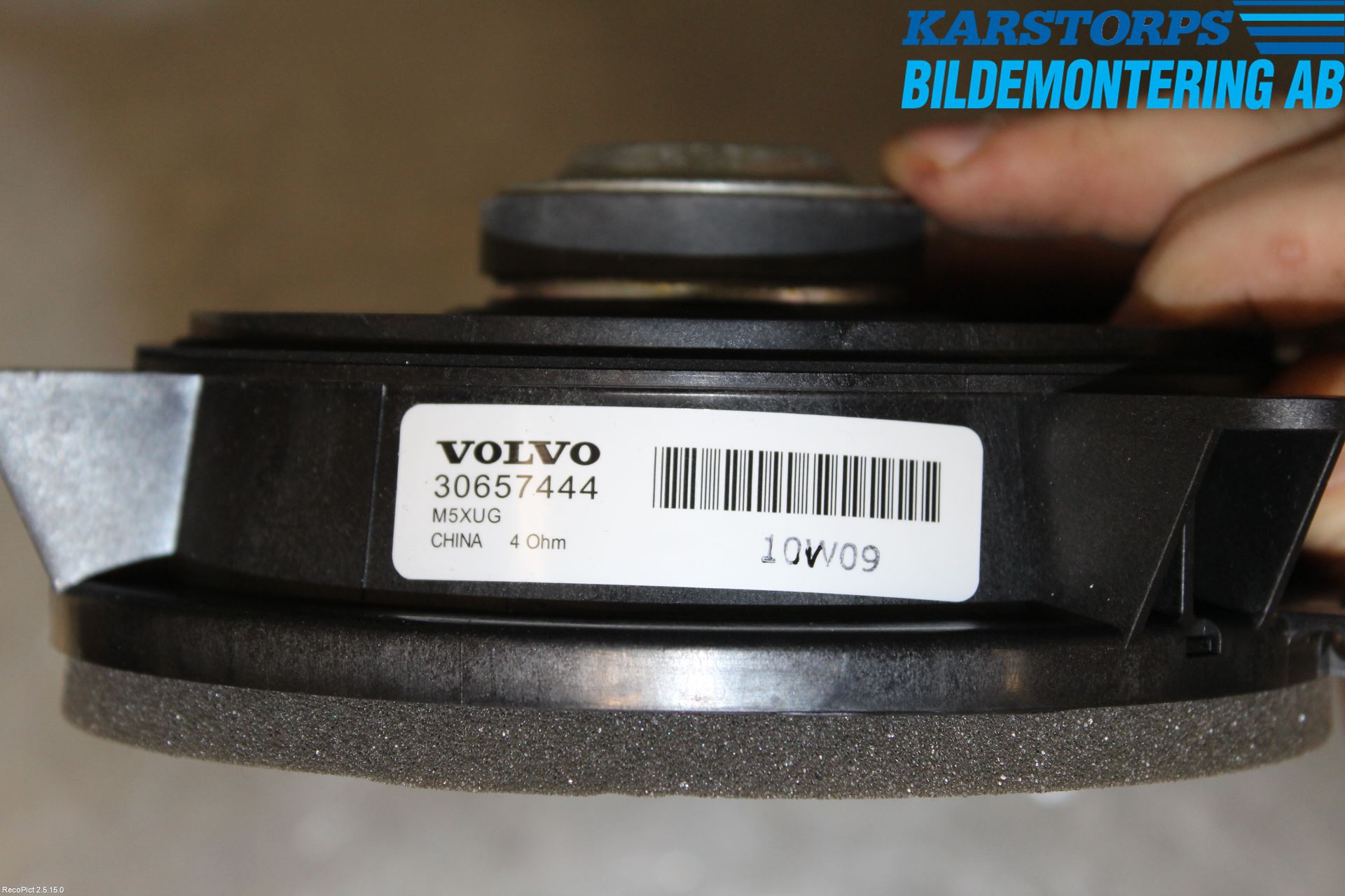 Volvo S40 08-12 Högtalare