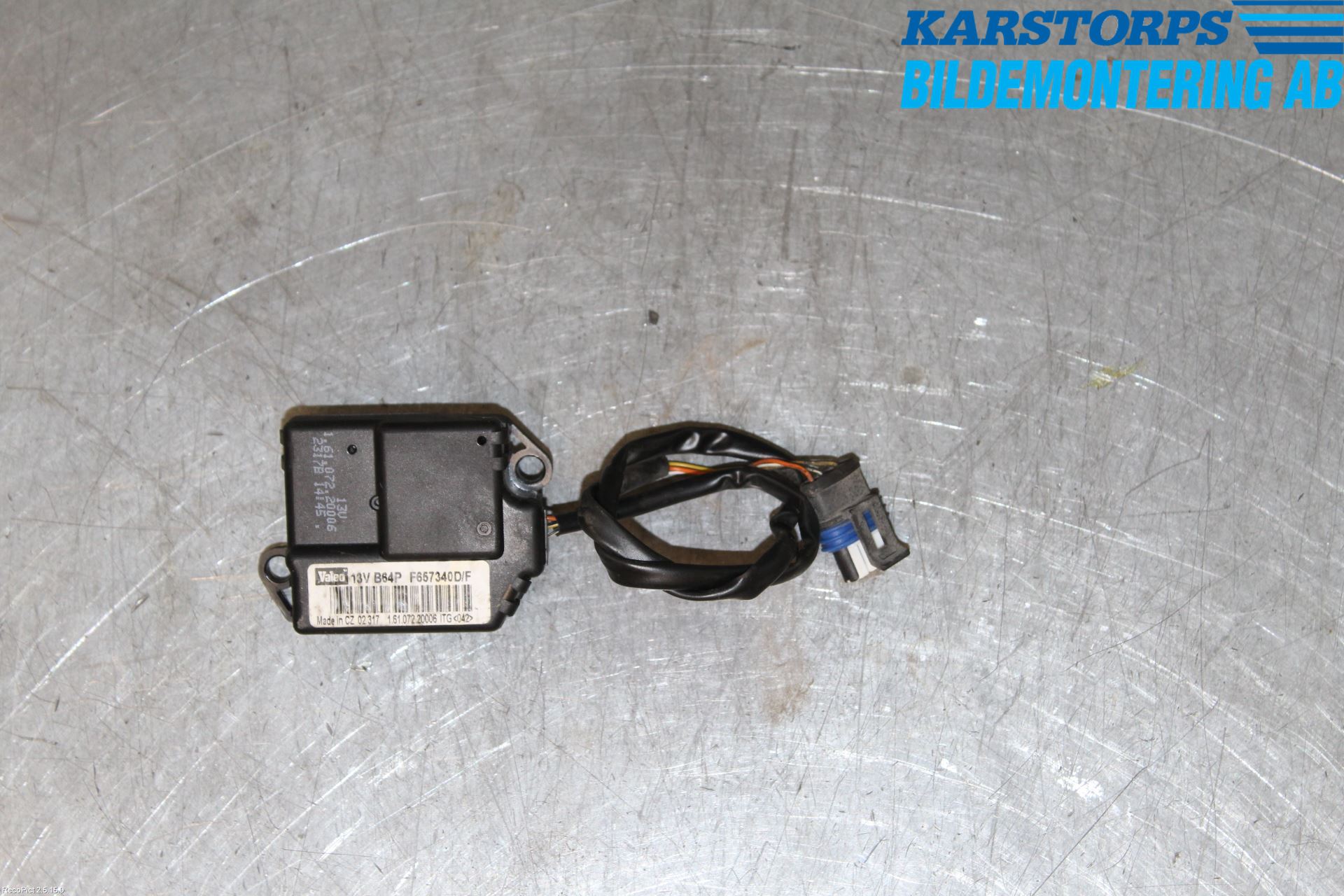 Renault TRAFIC   02-14 Värme Reglermotor