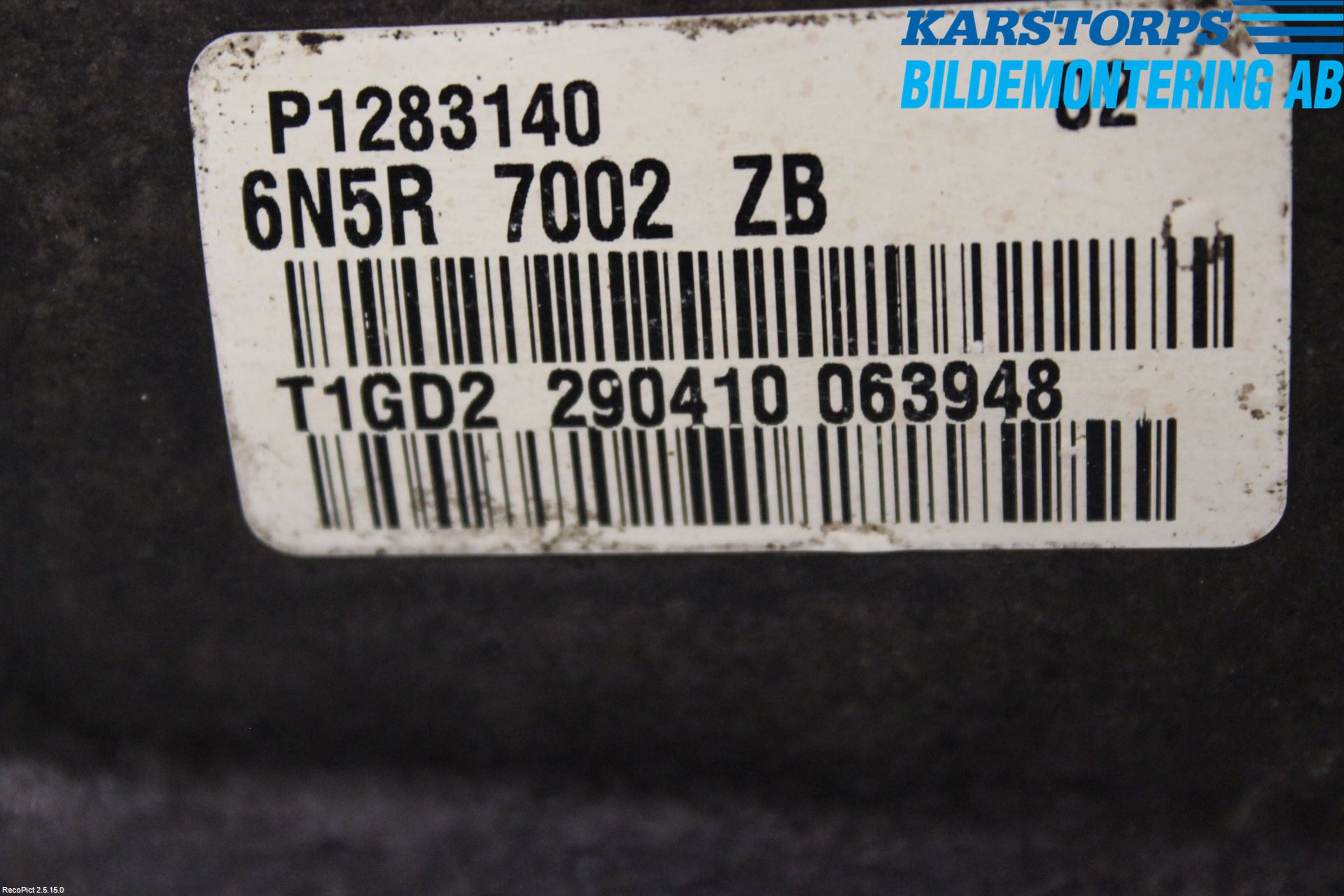 Volvo S40 08-12 Växellåda Man 5 Vxl