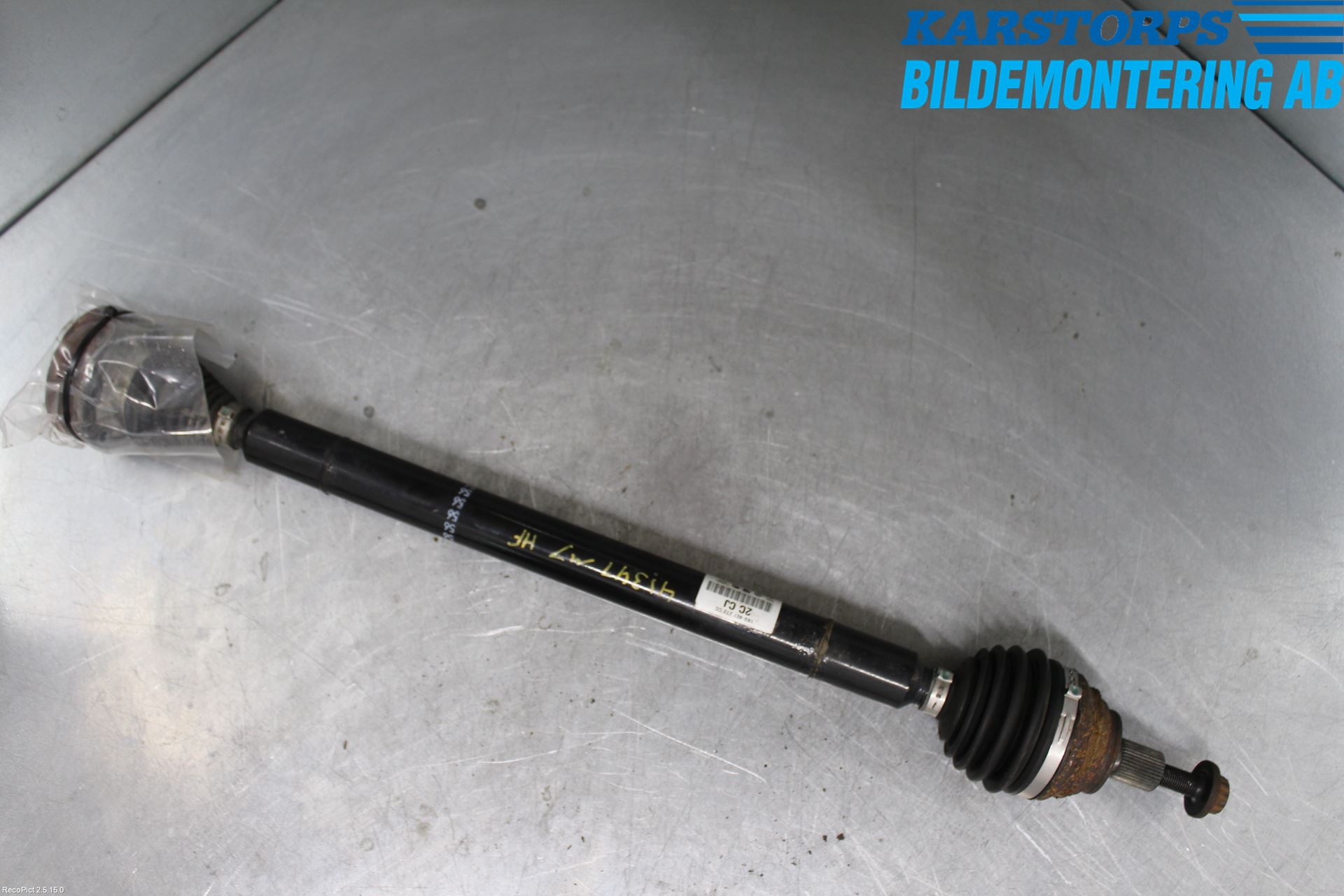 Volkswagen VW GOLF VI 09-13 Drivaxel Fram Höger