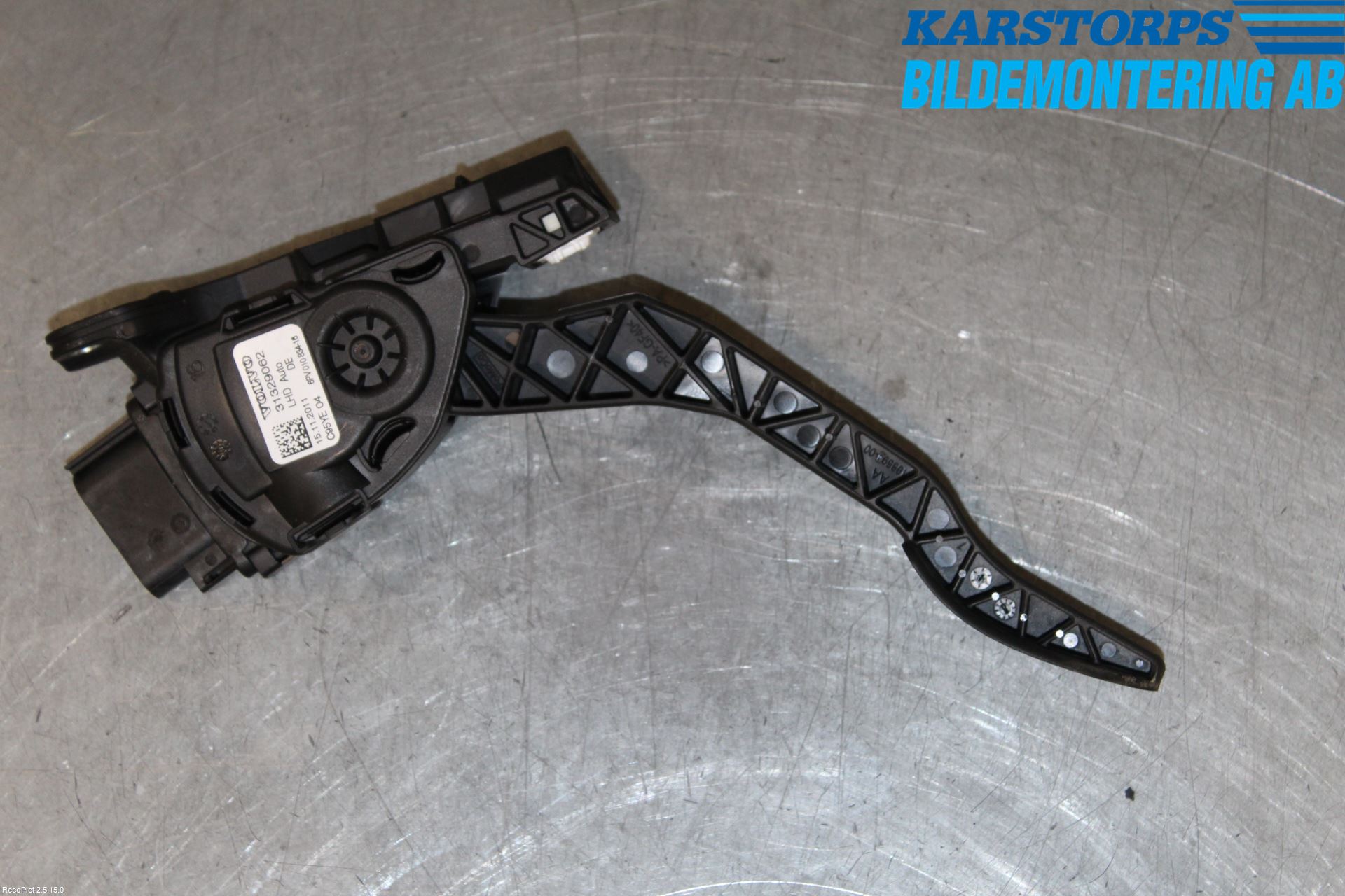 Volvo S60 11-13 Gaspedal