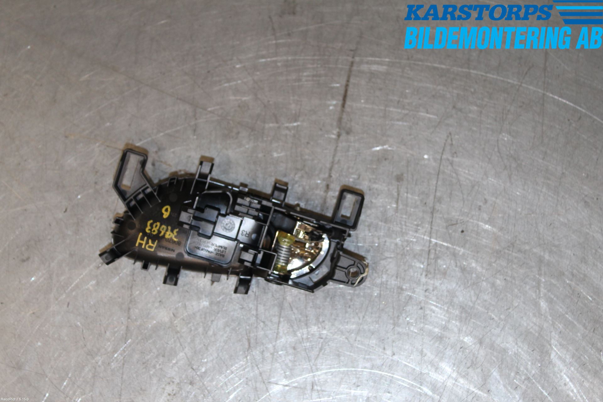 Nissan QASHQAI 14-17 Dörrhandtag Inre Hö