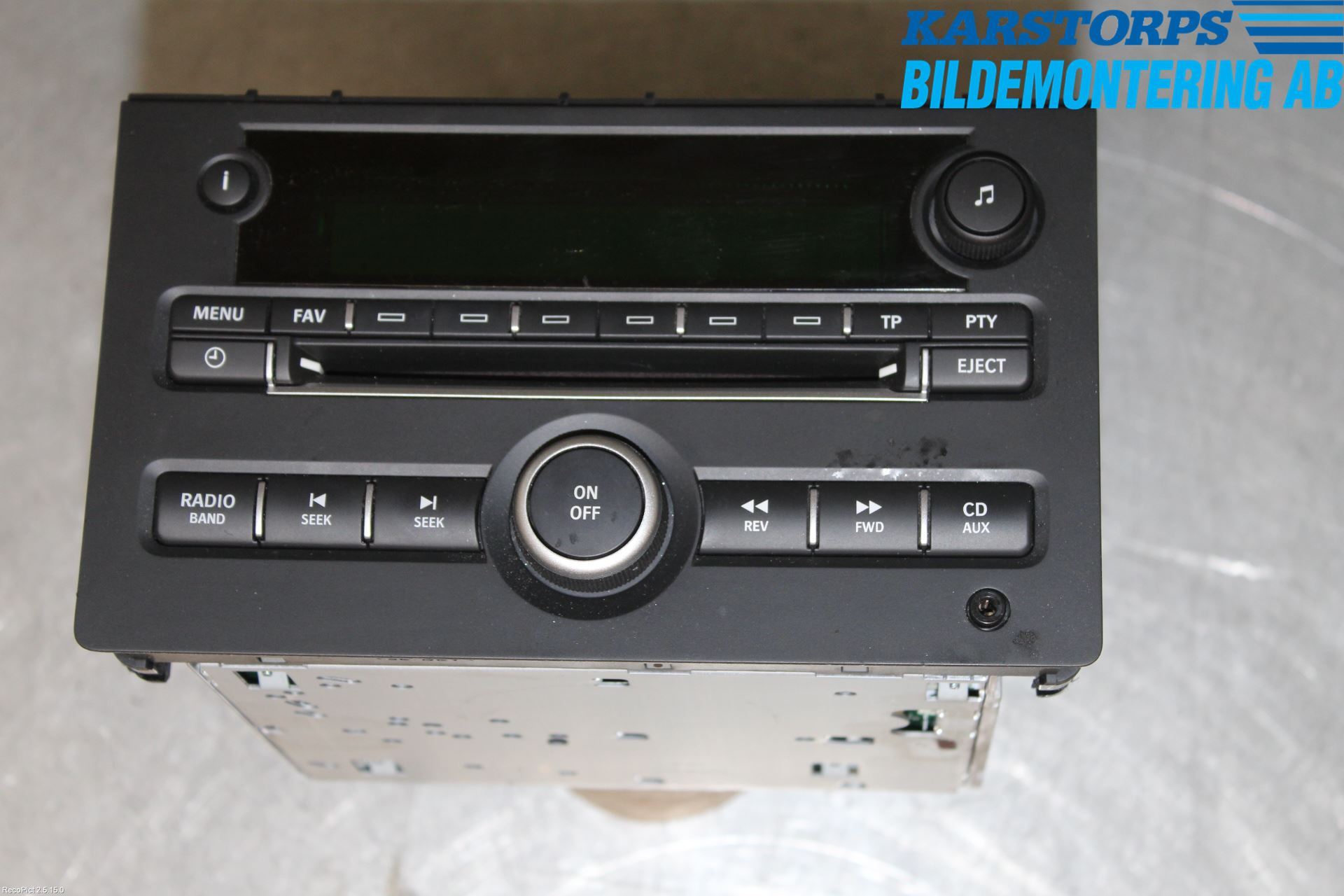 Saab 9-3 VER 2 Cd Radio - Multimediapanel