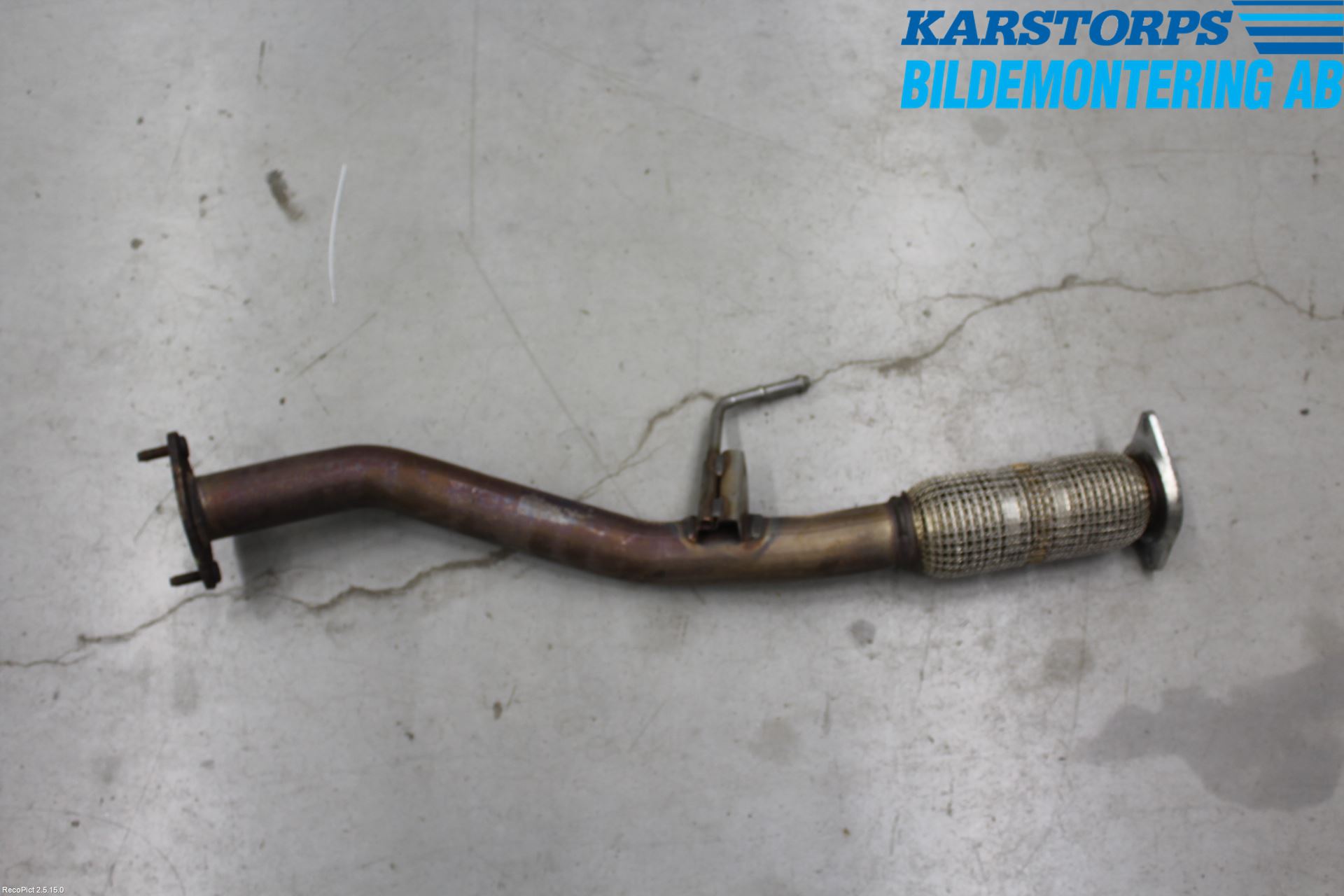 Nissan QASHQAI 14-17 Avgas Främre Rör