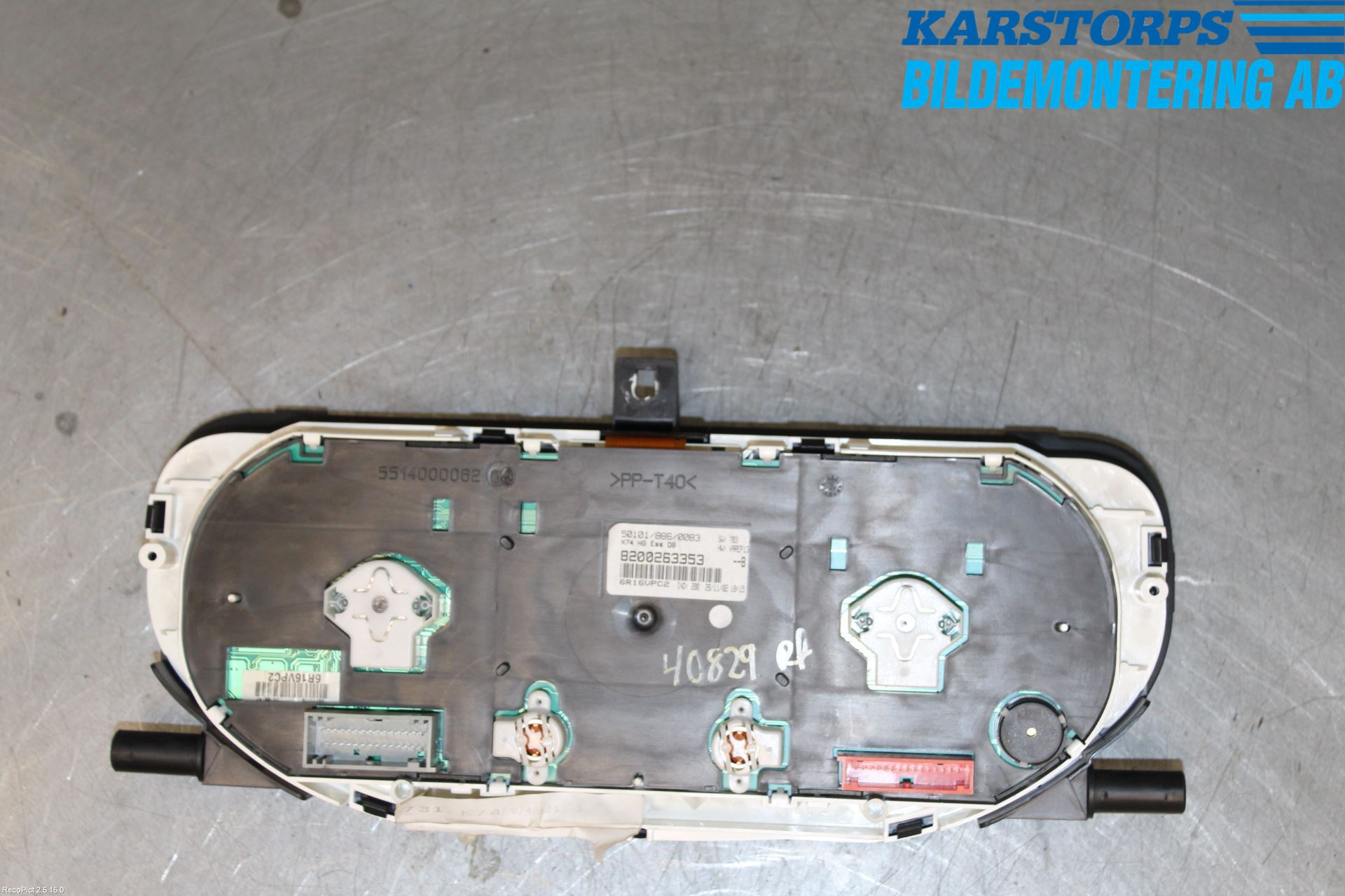 Renault LAGUNA II  01-05 Instrument Komb