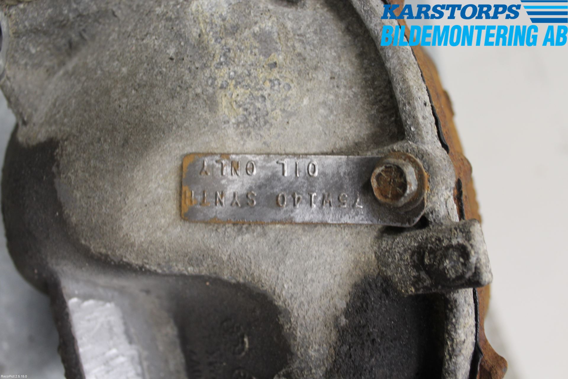 Jaguar S-TYPE Bakväxel-Diff