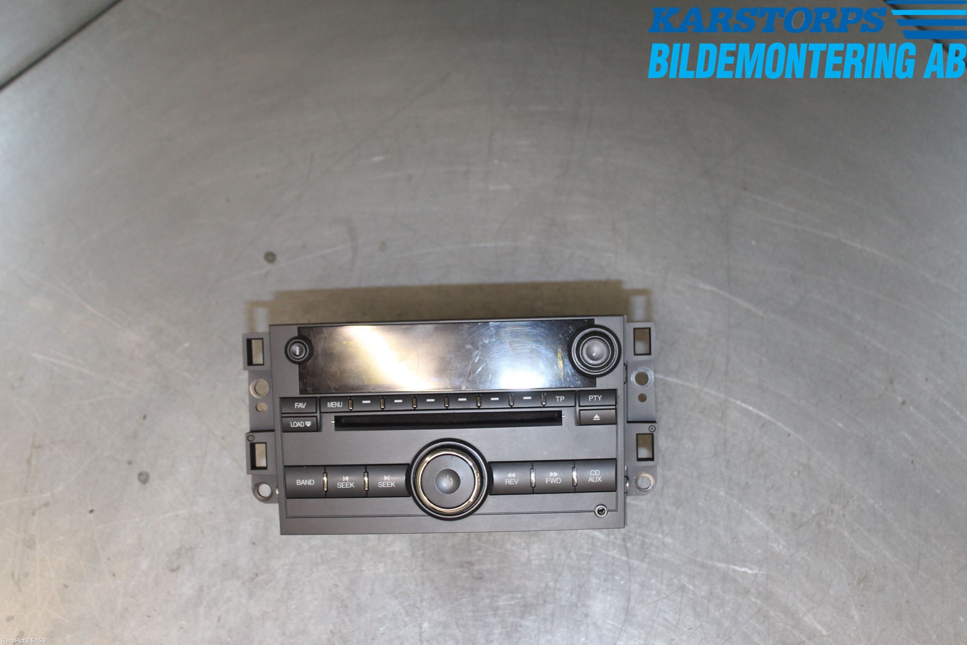 Chevrolet CAPTIVA Cd Radio - Multimediapanel