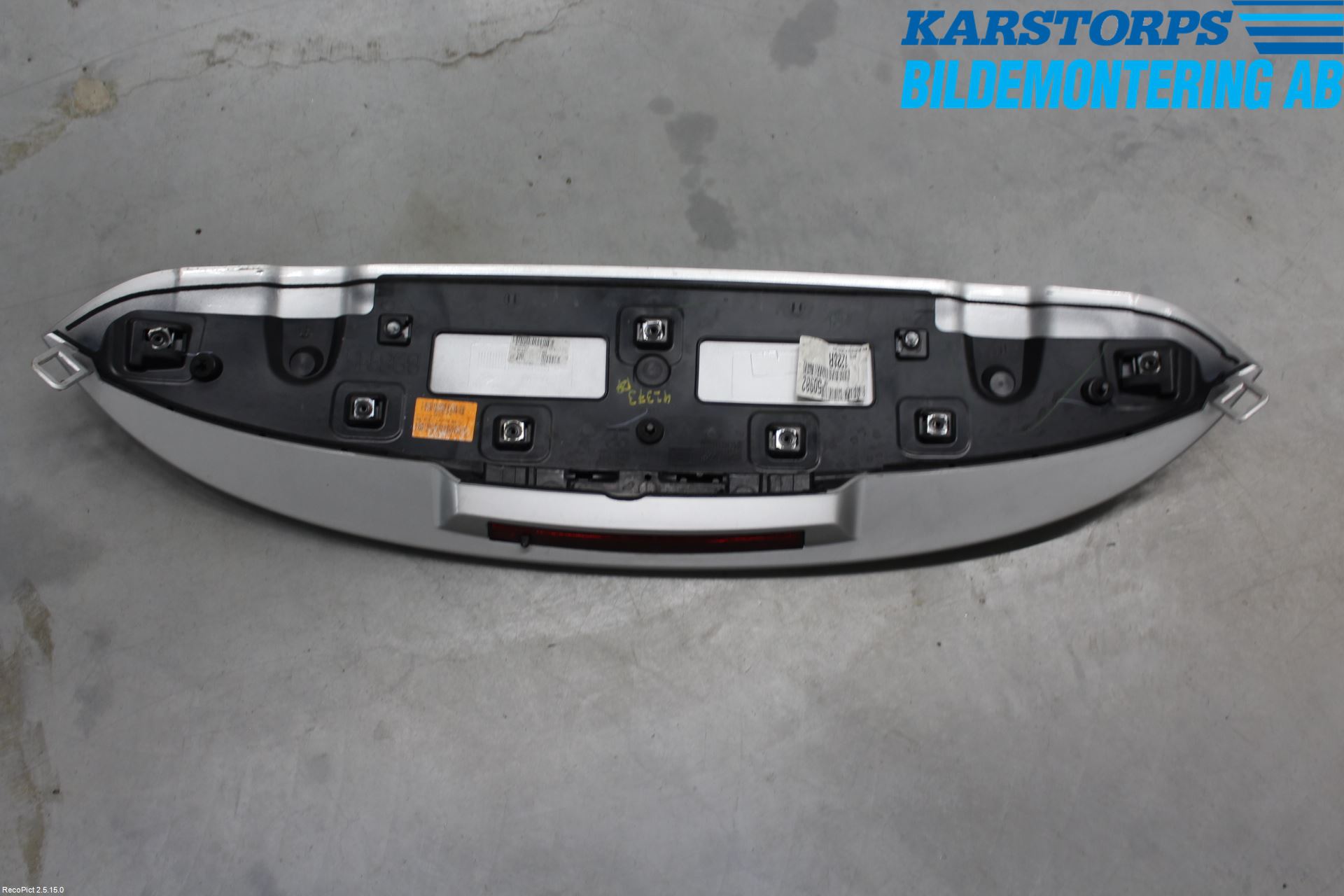 Renault CLIO IV 12-16 Spoiler Baklucka