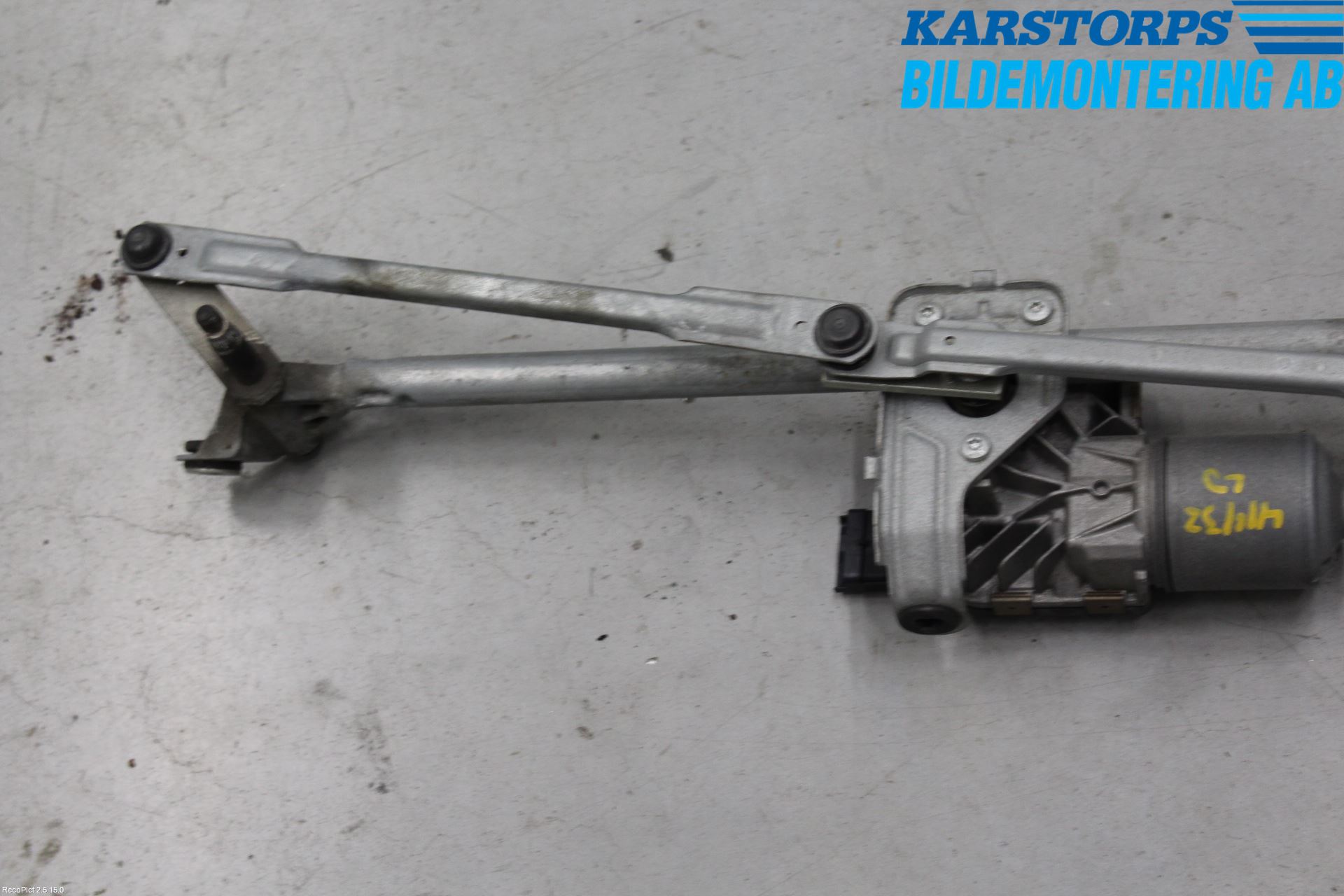 Peugeot 308 08-13 Torkarmekanism Vindruta