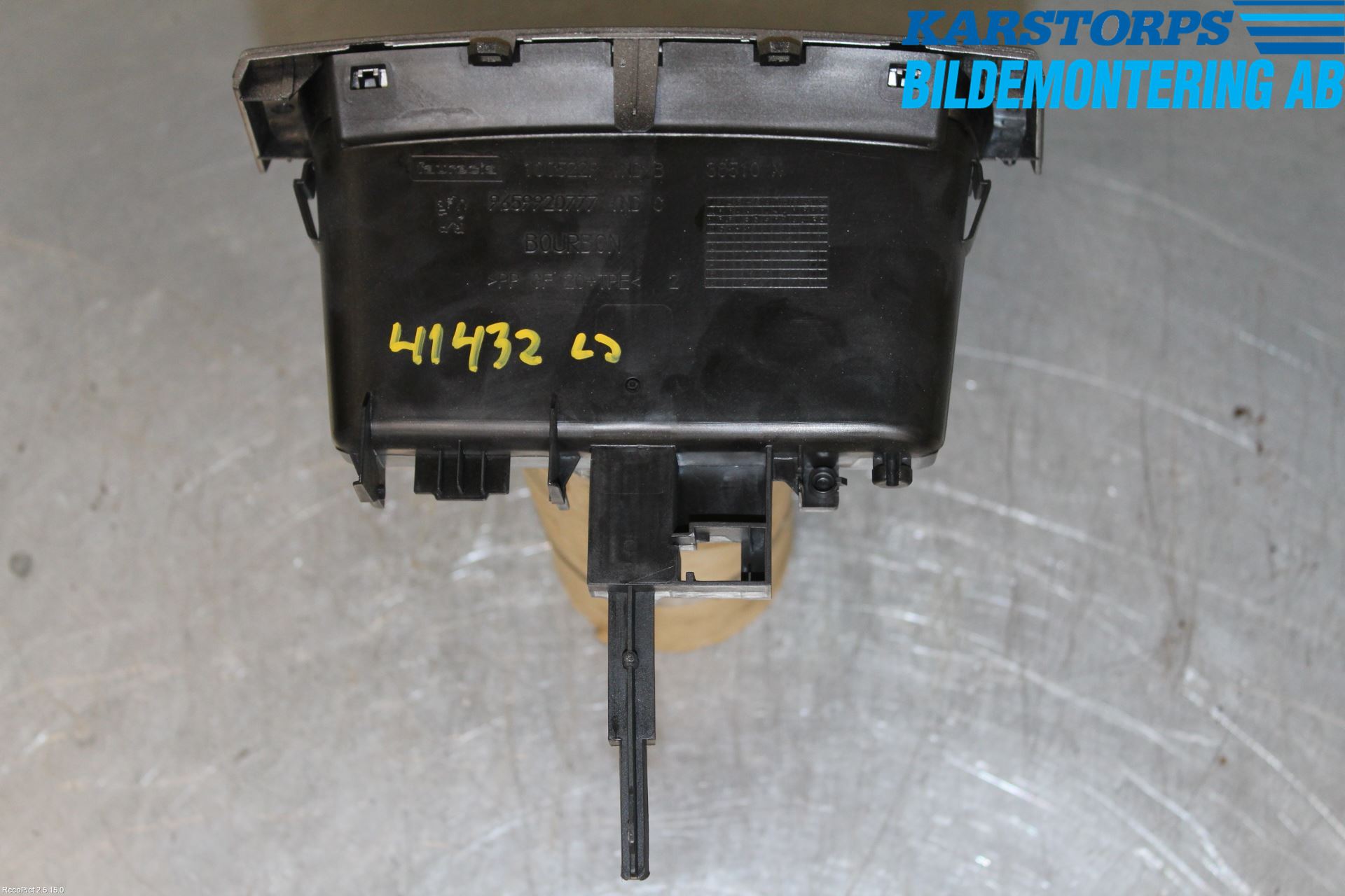 Peugeot 308 08-13 Instrumentbräda Förvaringsfack
