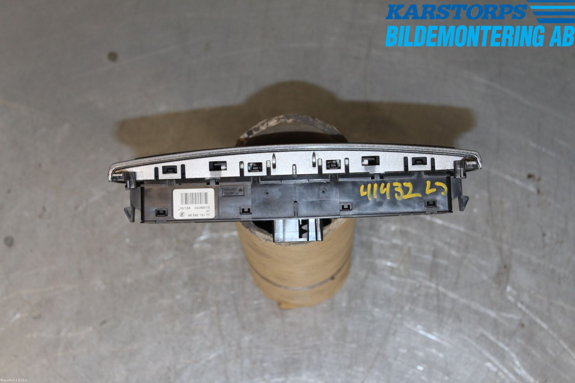 Peugeot 308 08-13 Strömställare Varnings