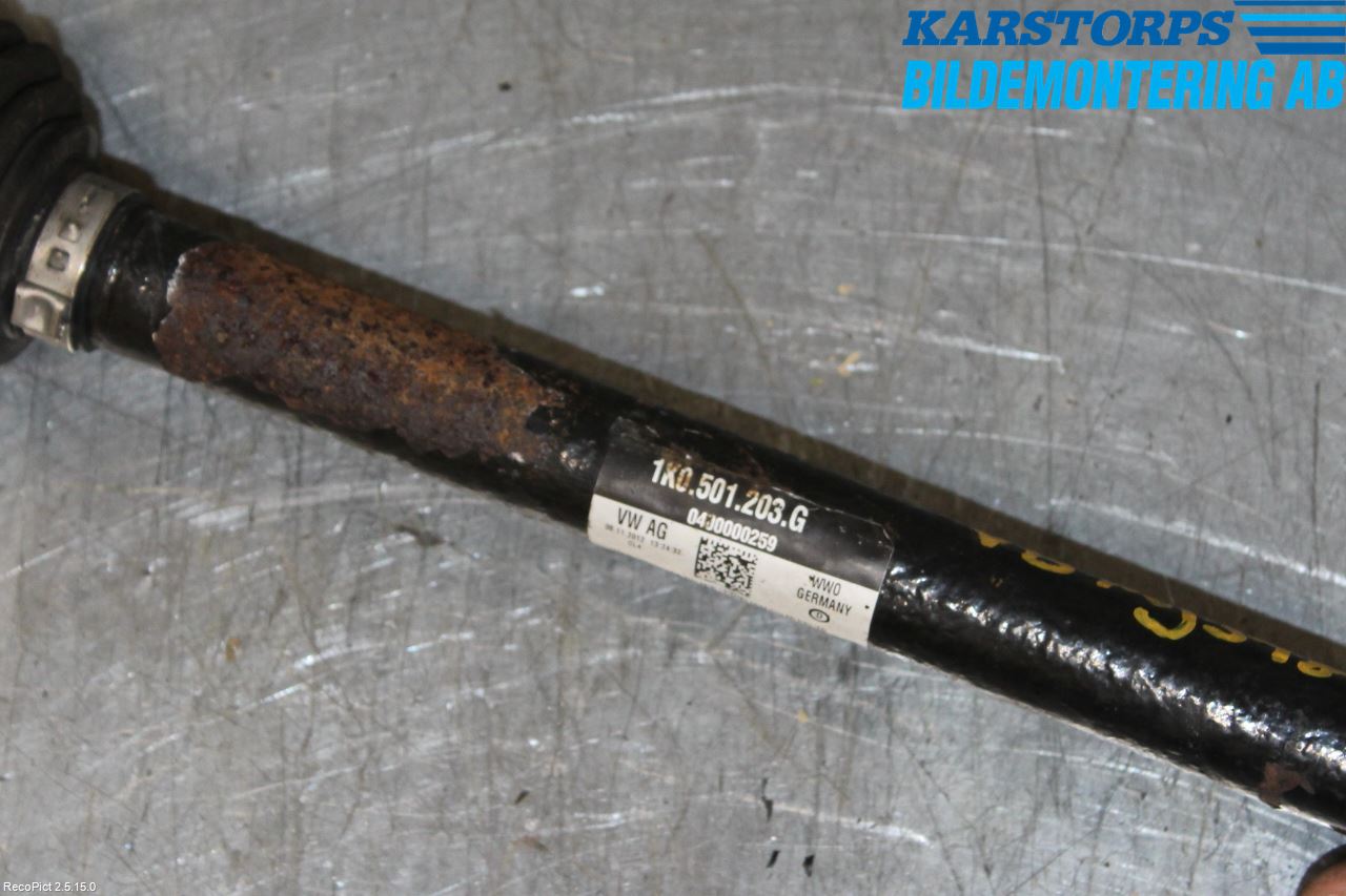 Skoda YETI Drivaxel Bak Vänster