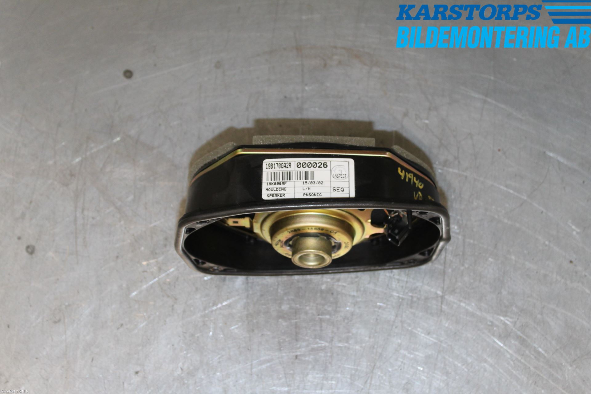 Jaguar S-TYPE Högtalare