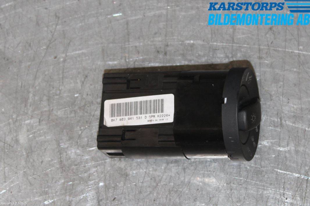 Audi A4/S4 05-07 Strömställare Ljus