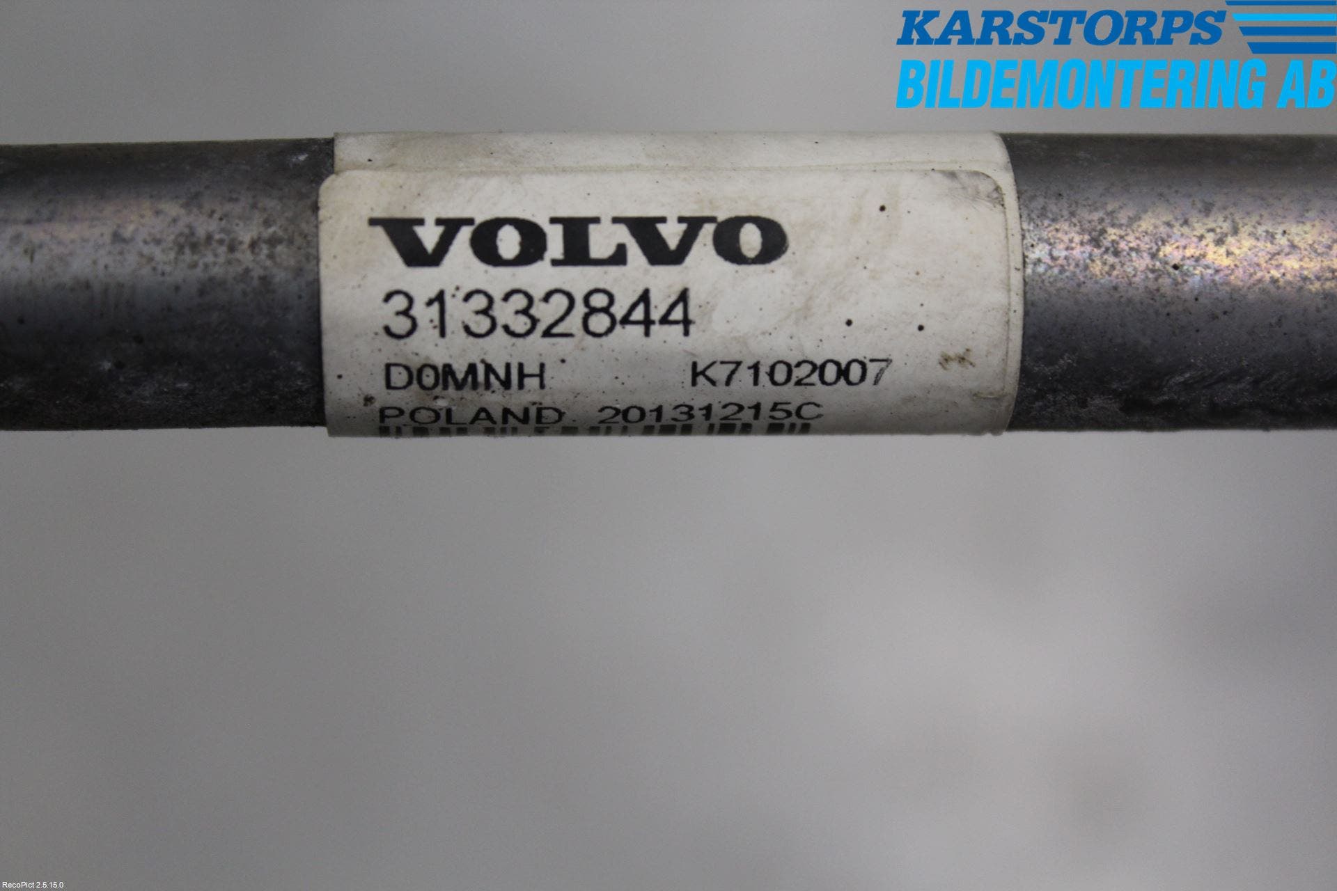 Volvo V70 14-16 Ac Slang-Rör