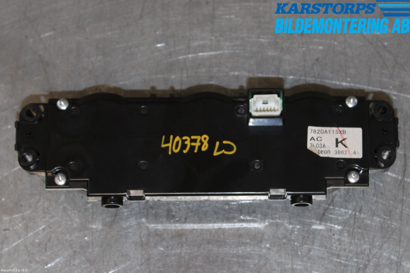 Mitsubishi LANCER 07-14 Värmereglage