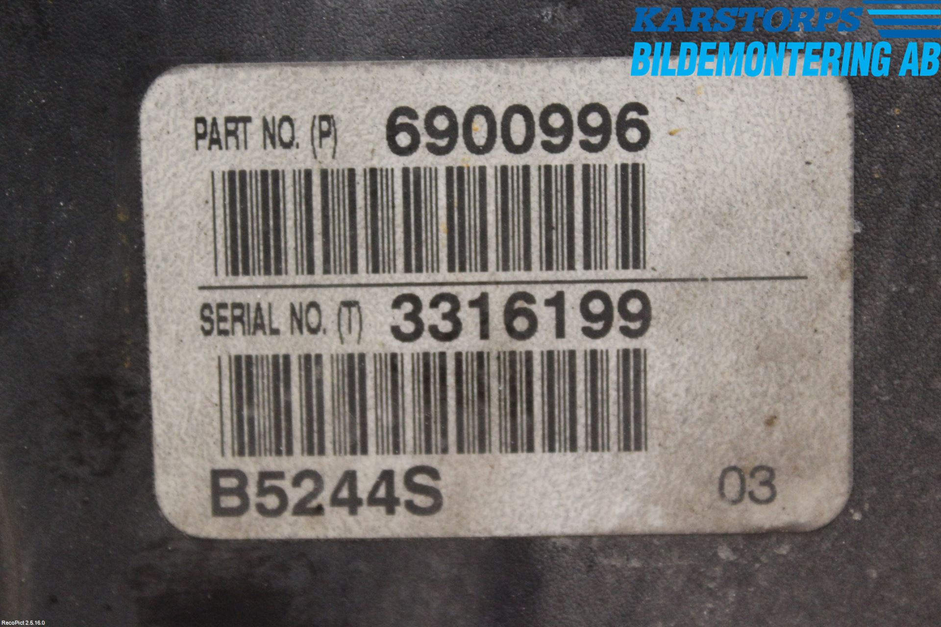 Mitsubishi LANCER 07-14 Växellåda Man 5 Vxl