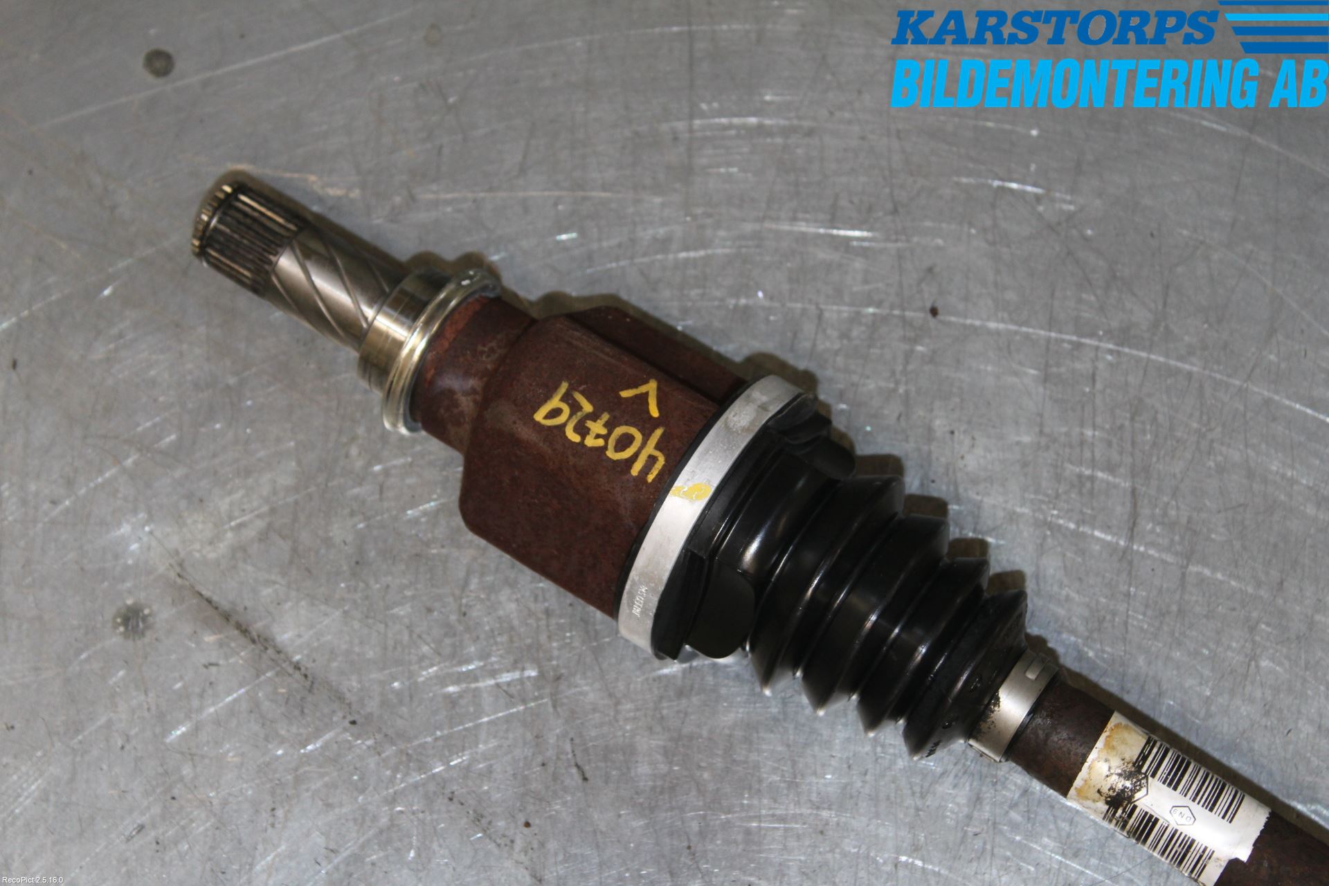 Renault CLIO III  09-12 Drivaxel Fram Vänster