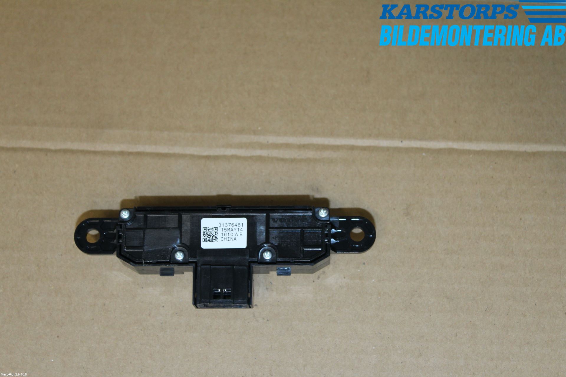 Volvo XC90/RECHARGE 16- Strömställare Stolminne