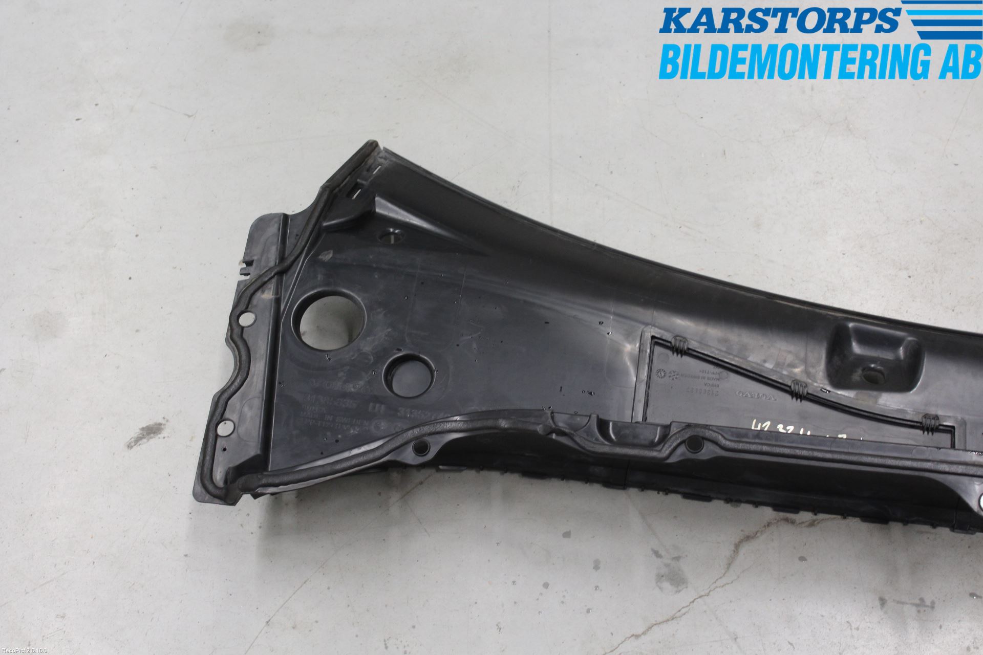 Volvo XC90/RECHARGE 16- Torpedplåt-Torpedplast