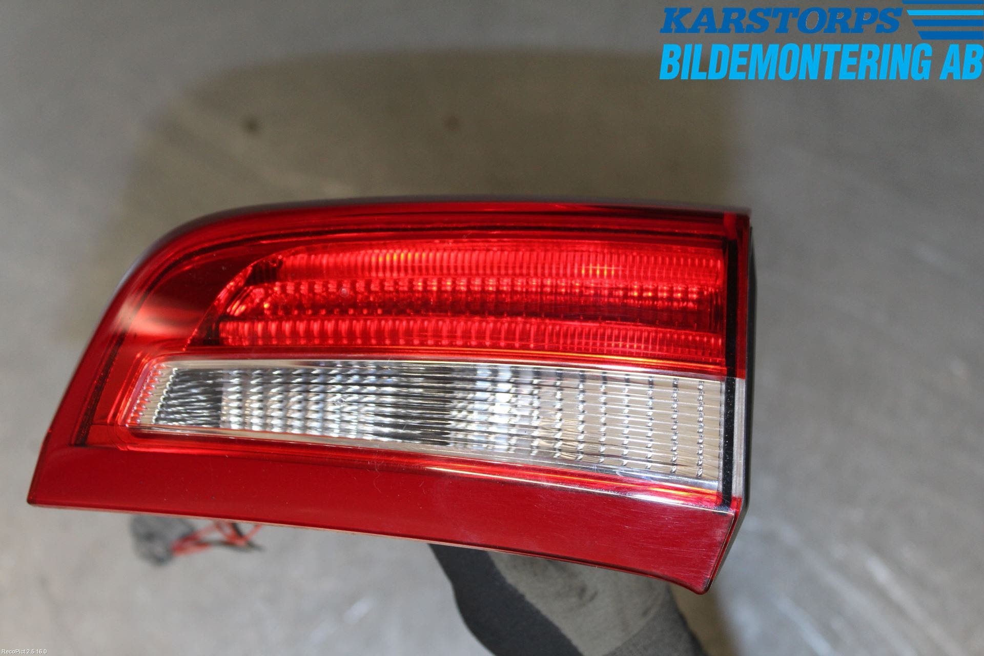 Volvo S60 11-13 Bakljus Lucka Hö