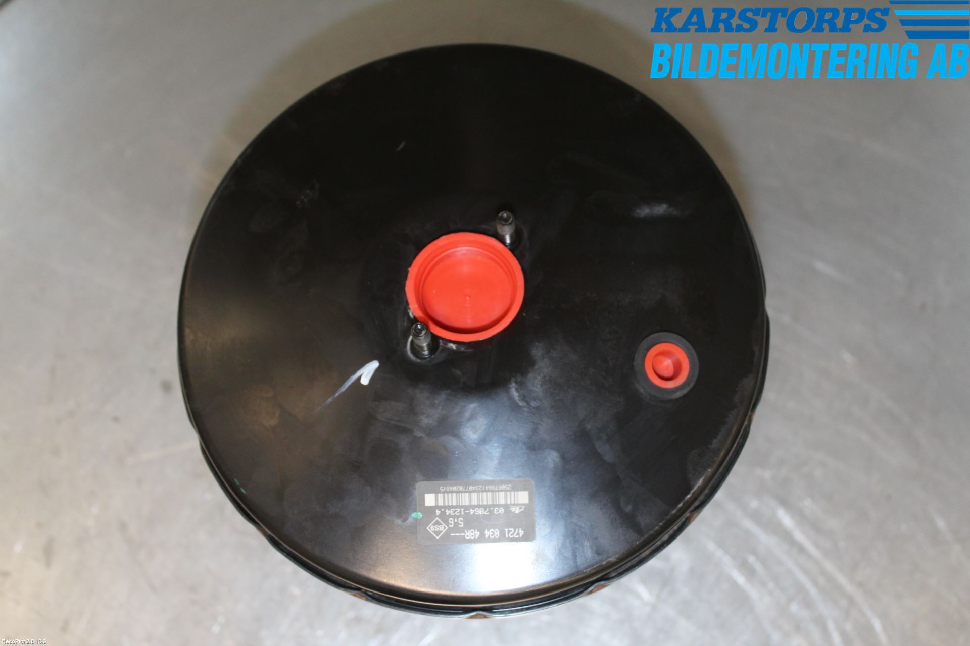 Renault CLIO III  09-12 Bromsservo