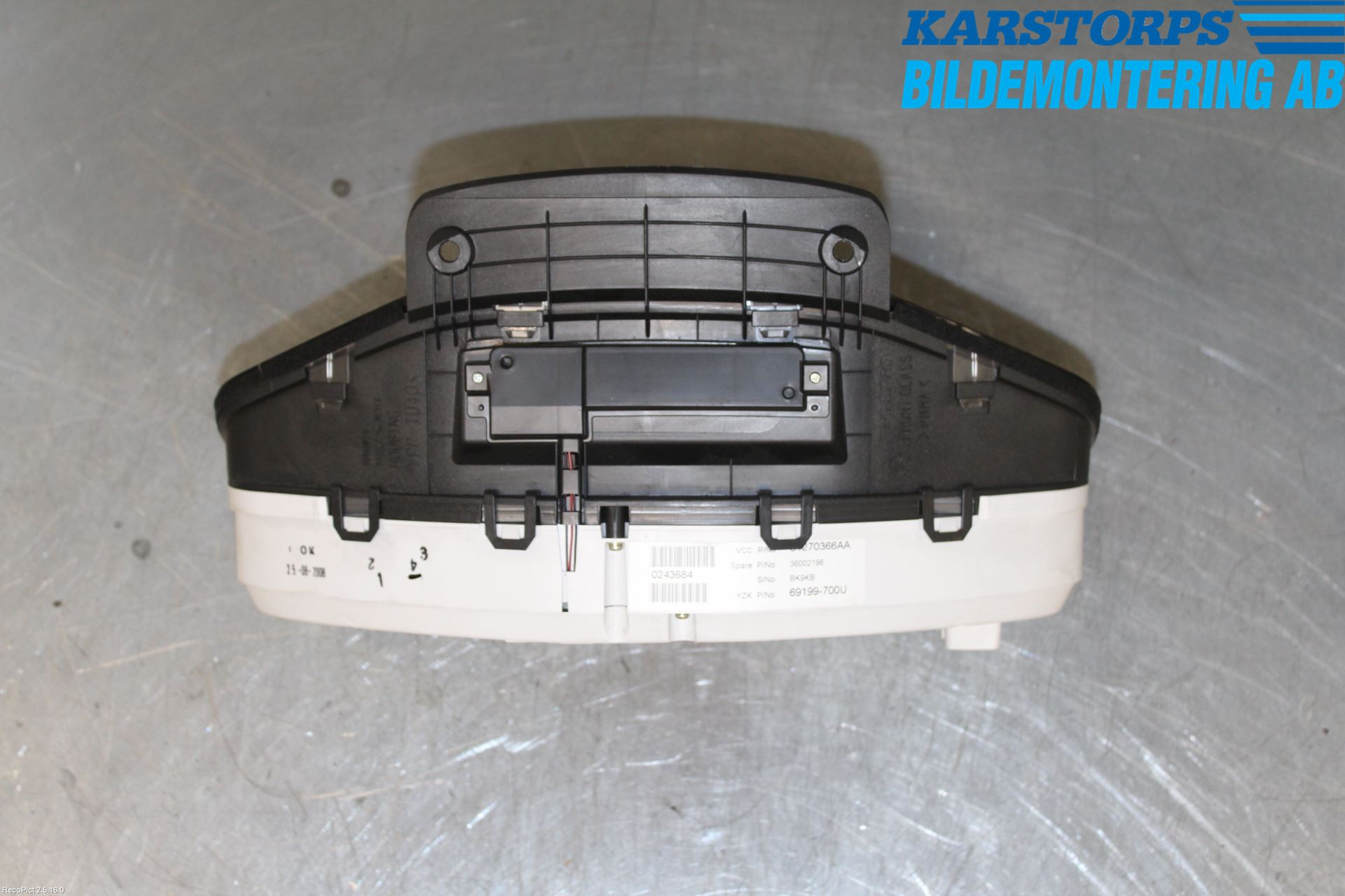 Volvo V70 08-13 Instrument Komb