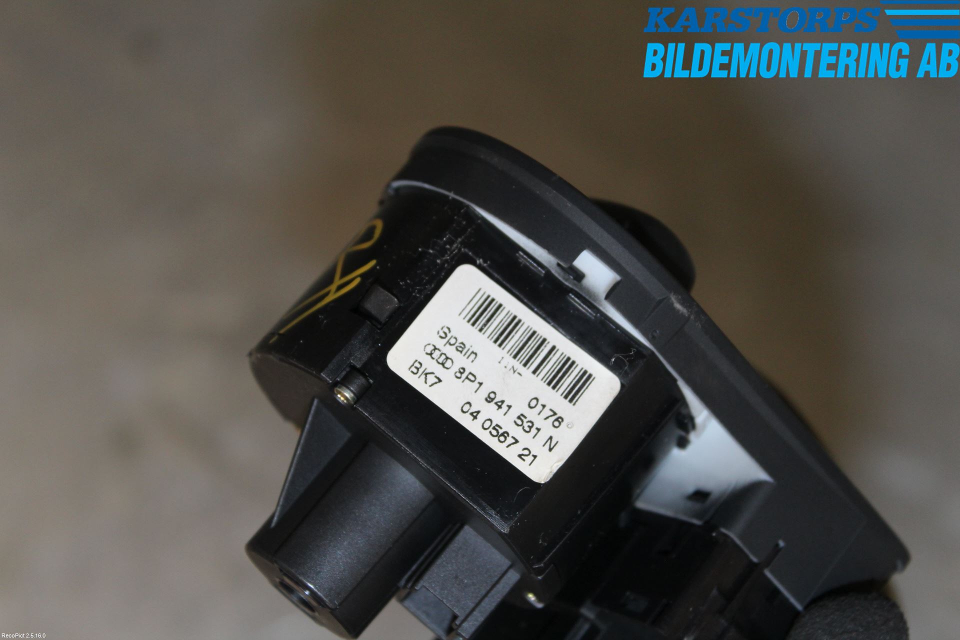 Audi A3/S3 05-13 Strömställare Ljus