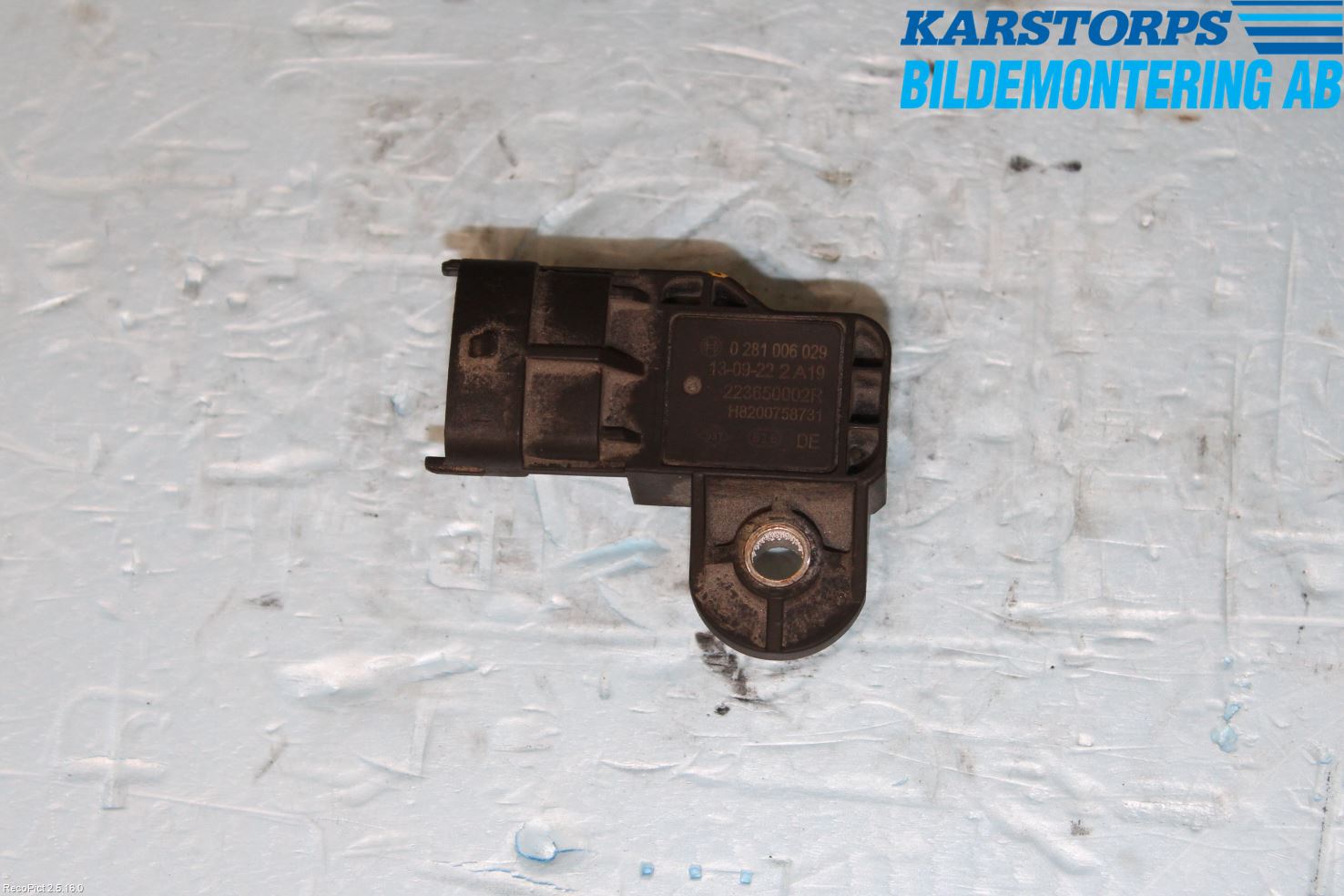 Renault CLIO IV 12-16 Givare Laddluftstryck