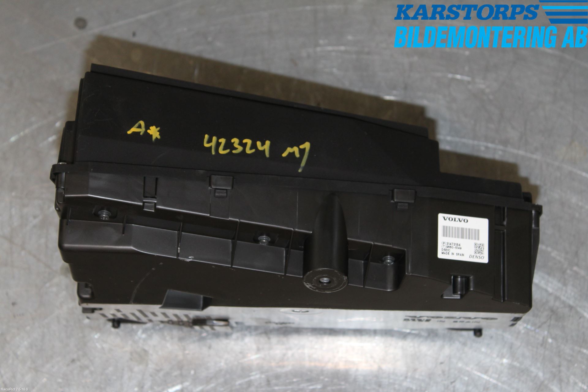 Volvo XC90/RECHARGE 16- Instrument Övrigt