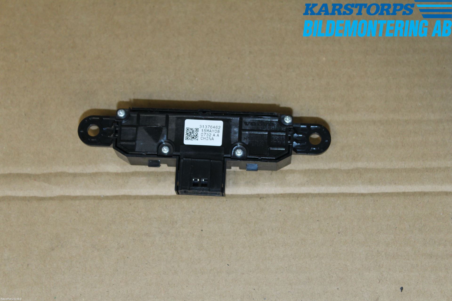 Volvo XC90/RECHARGE 16- Strömställare Stolminne