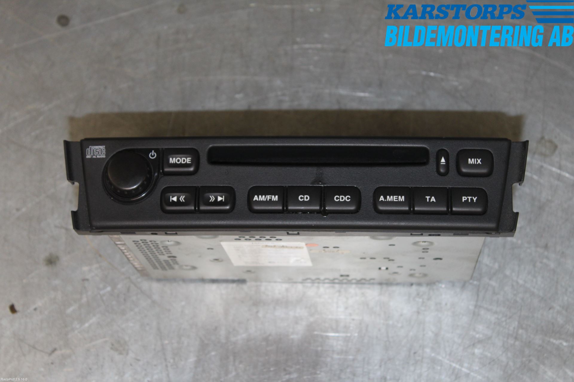Jaguar S-TYPE Cd Radio - Multimediapanel