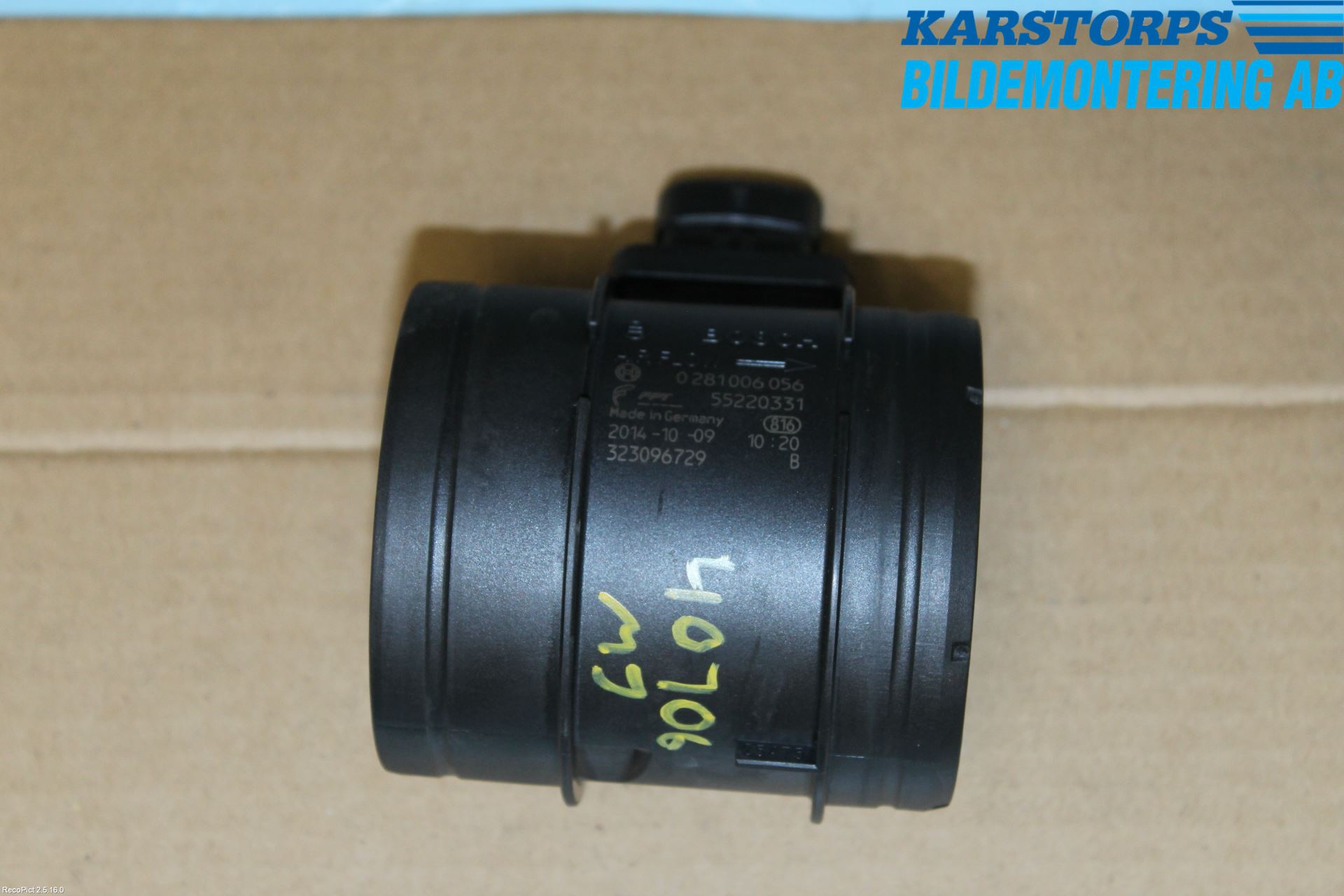 Iveco DAILY 14->> Injluftmassamätare