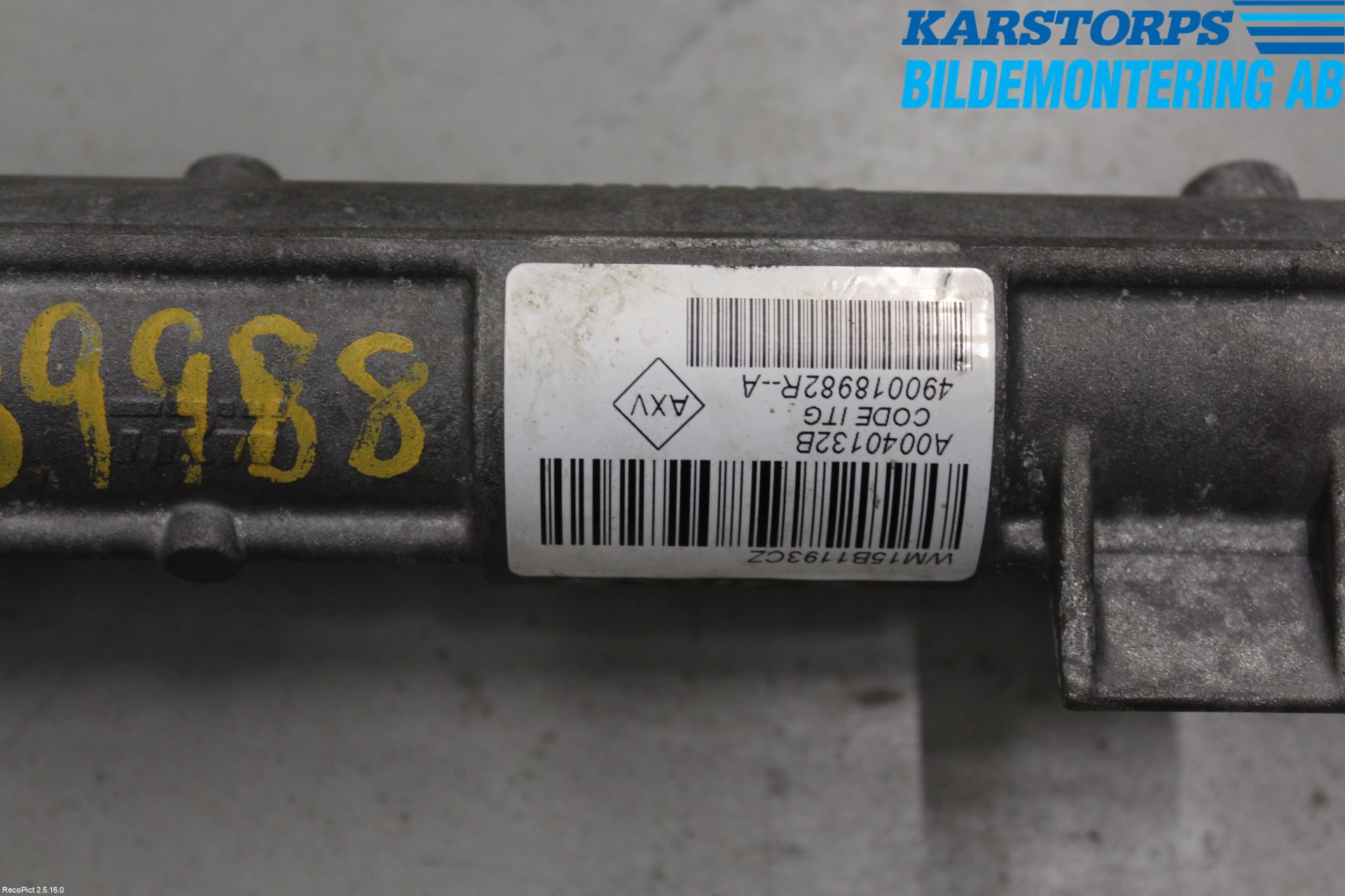 Renault MEGANE III 09-15 Styrväxel Servo -Snäcka